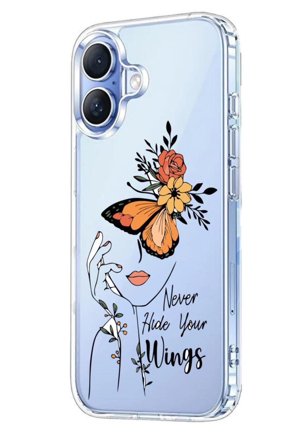 Luxury Clear Silicone Case with iPhone 17 Case Pattern