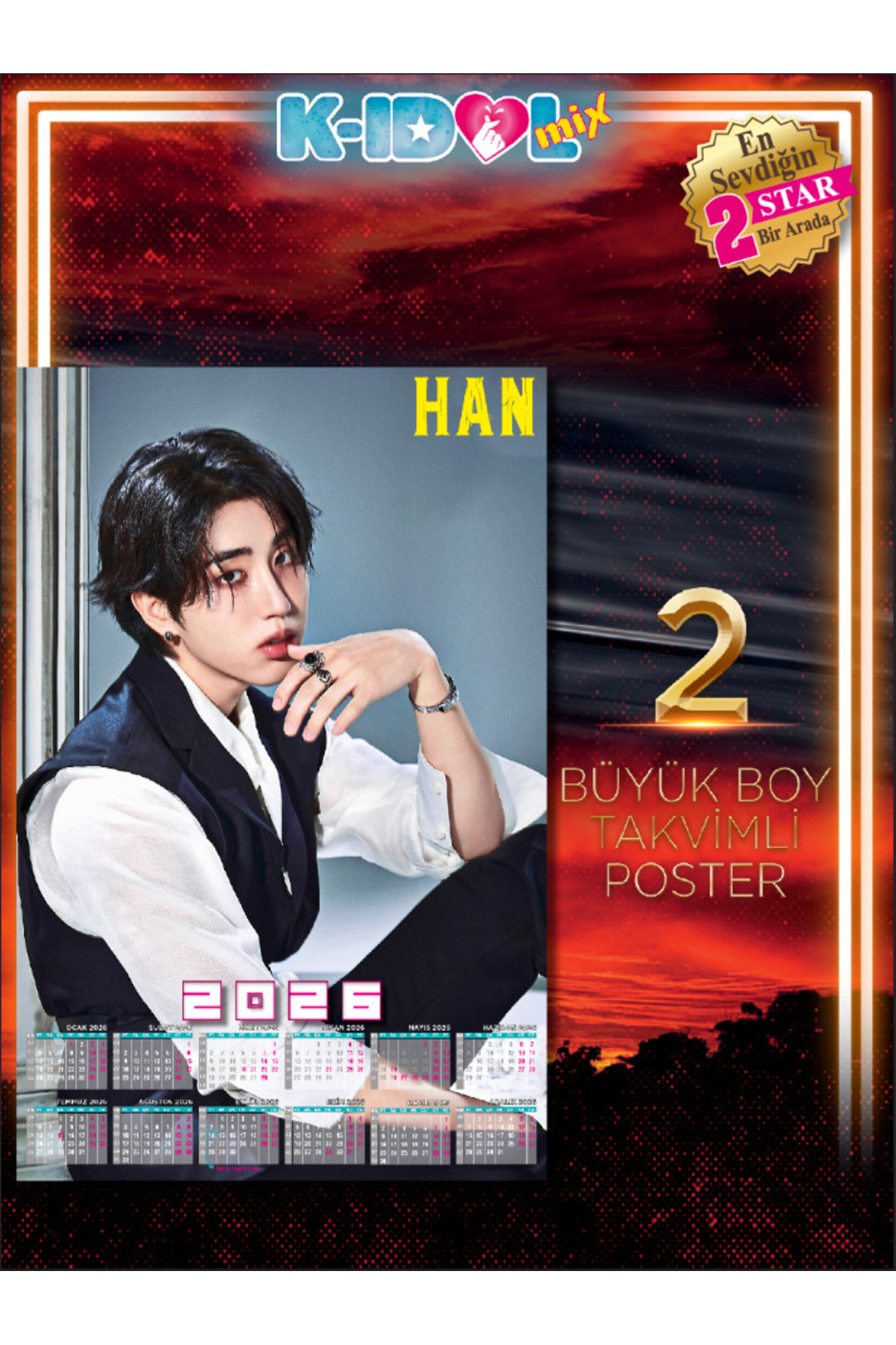 KİDOL HAN OZEL SAYI - 2026-03 STRAYKIDS - Fiyatı, Yorumları