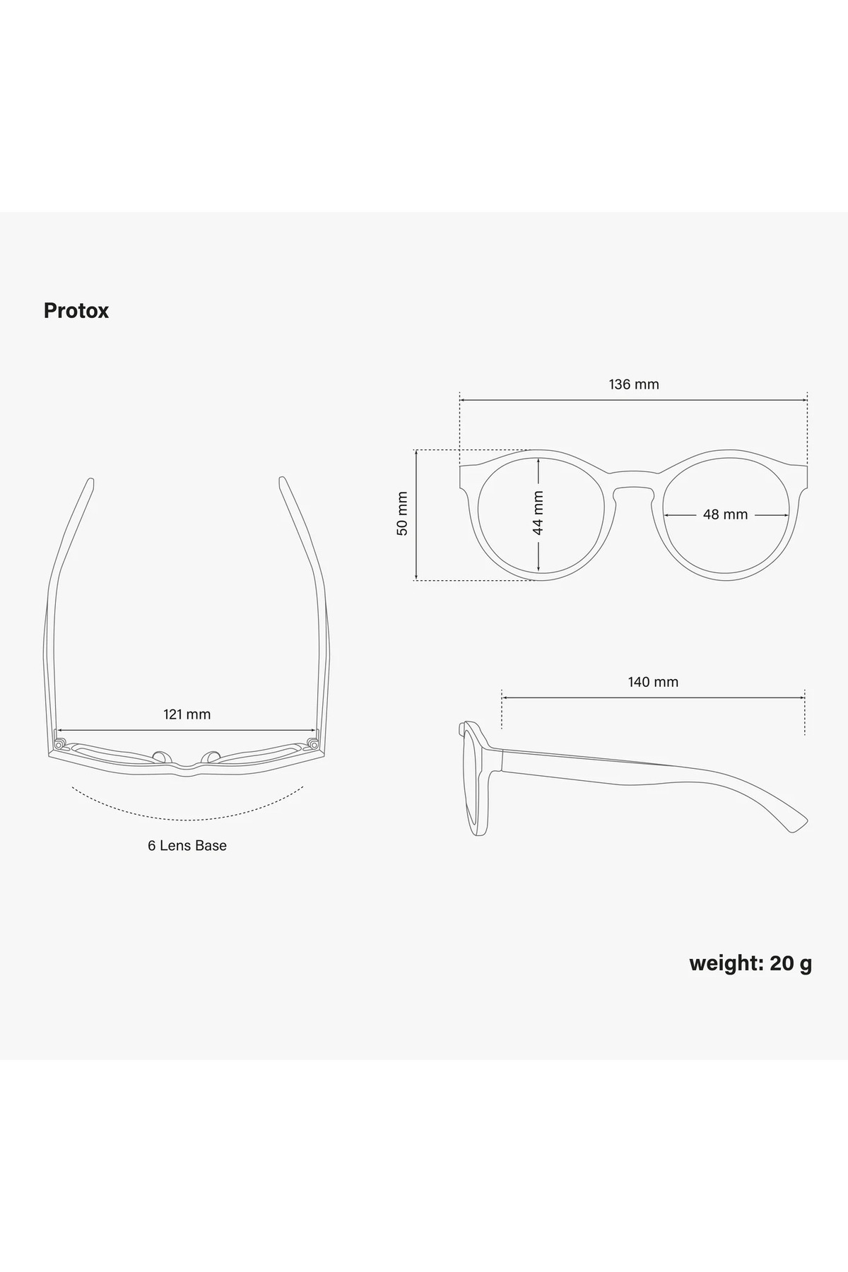 Protox Günlük Spor Gözlüğü