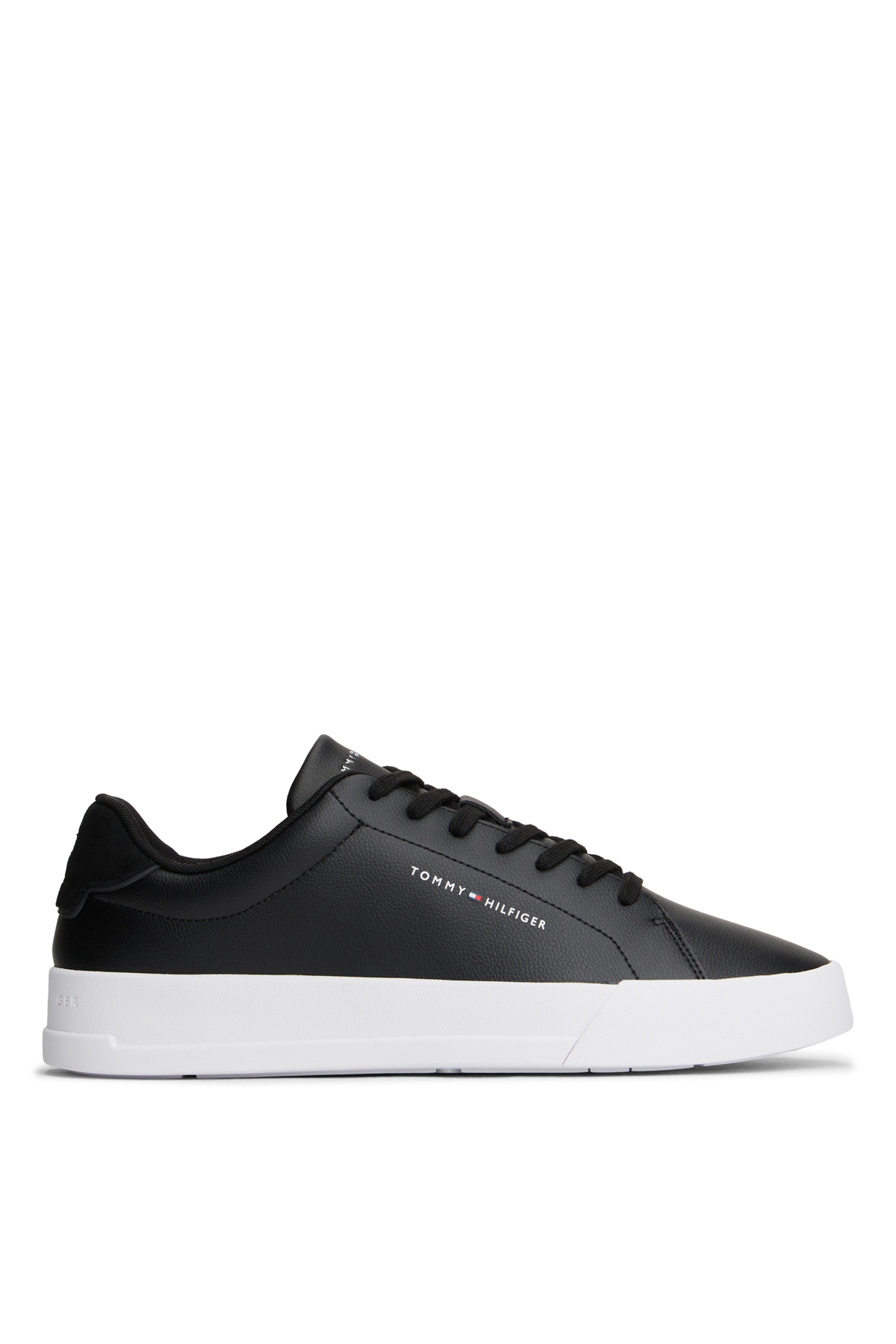Tommy Hilfiger  Siyah Erkek Sneaker TH COURT CORE