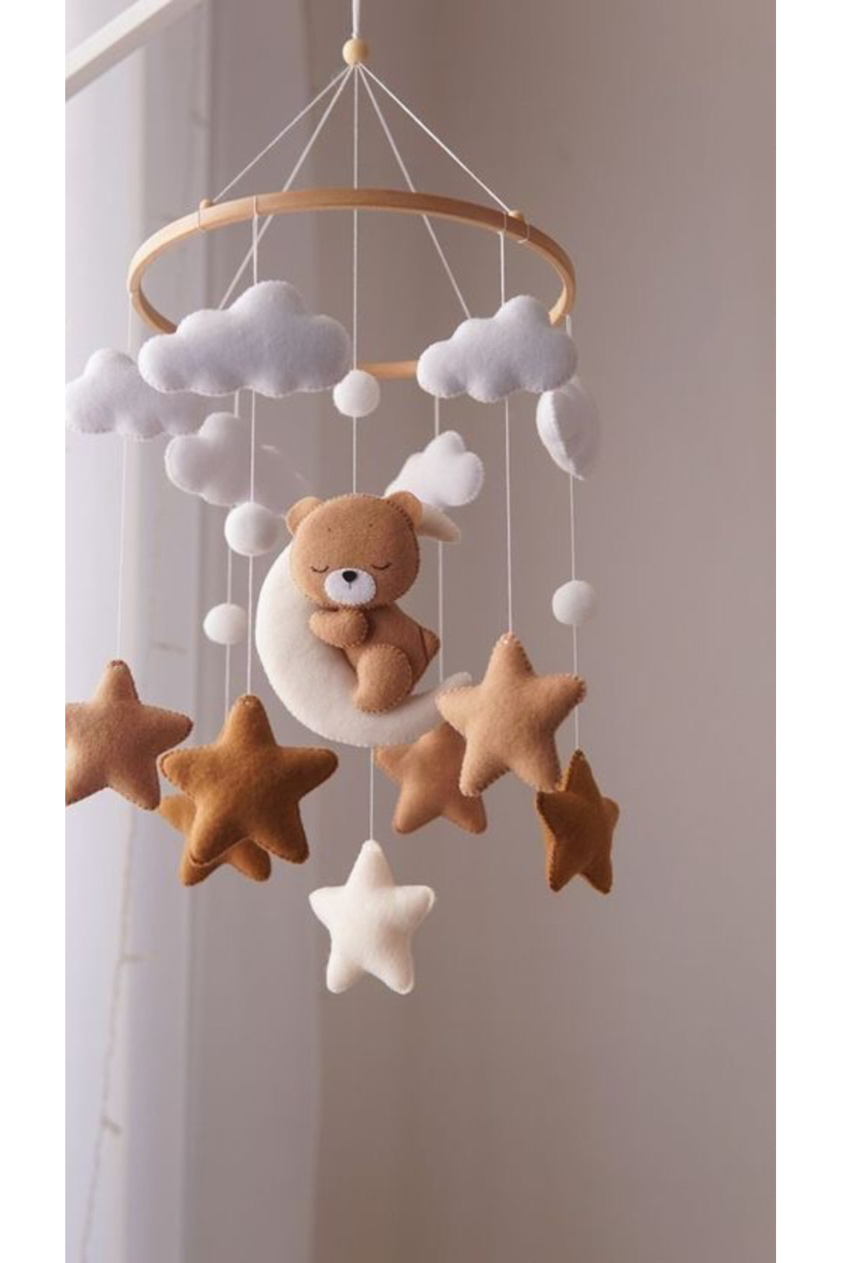 LusnikaStore (MÜZİKLİ)bebek Odasi Besik Dönencesi Besik Yani Süsü Bebek Odasi Dekorasyon fotoğrafı 2 (önizleme)