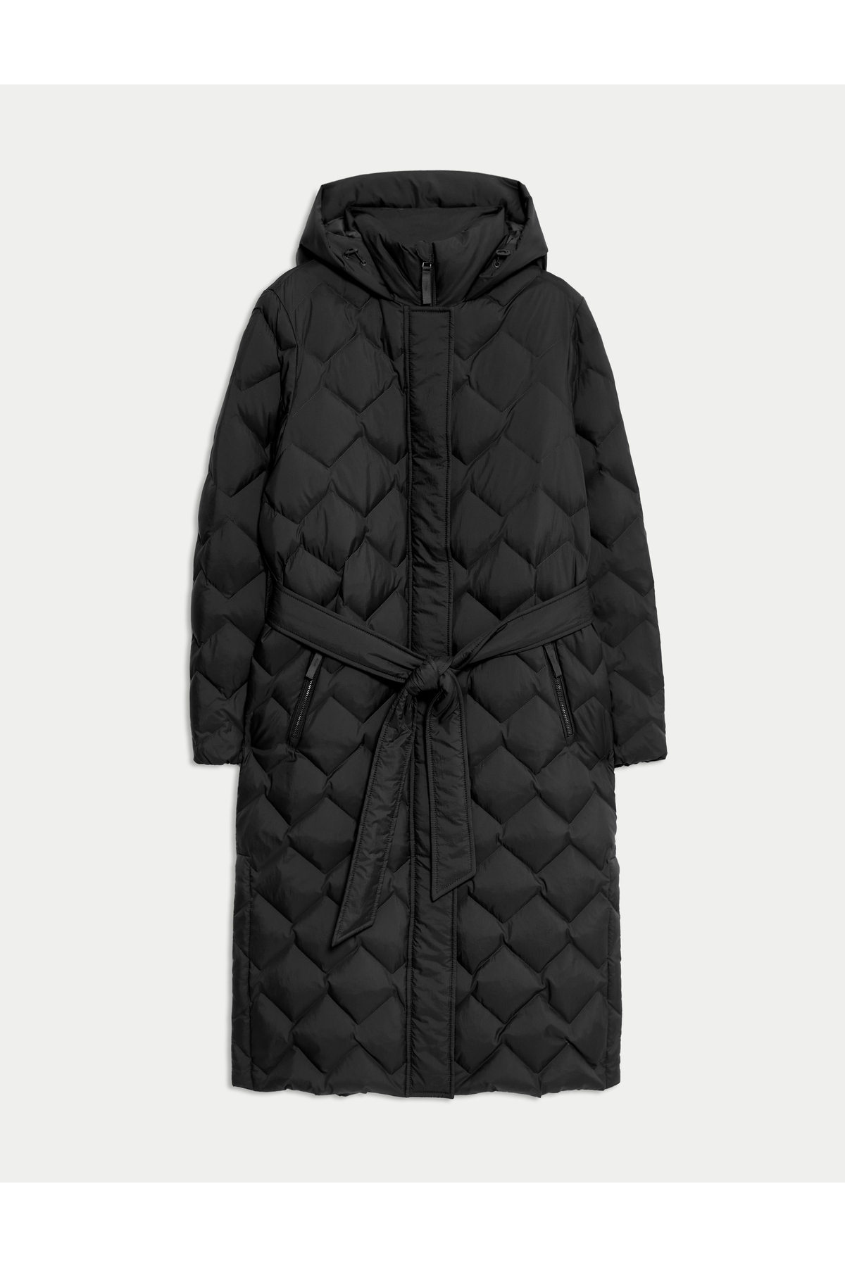 Marks & Spencer  Kaz Tüyü Dolgulu Kapitoneli Mont - Görsel 2