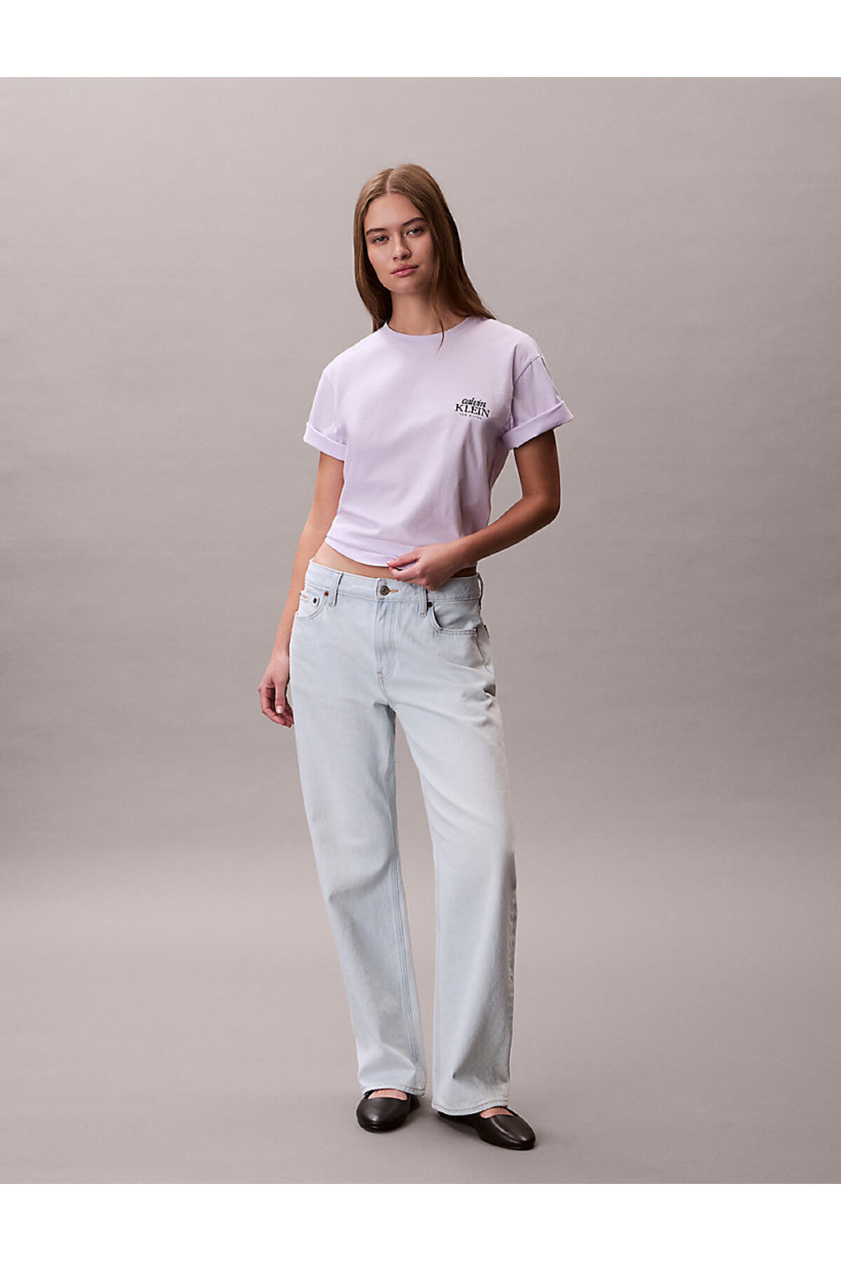 Calvin Klein Women's Boxy Graphic T-Shirt