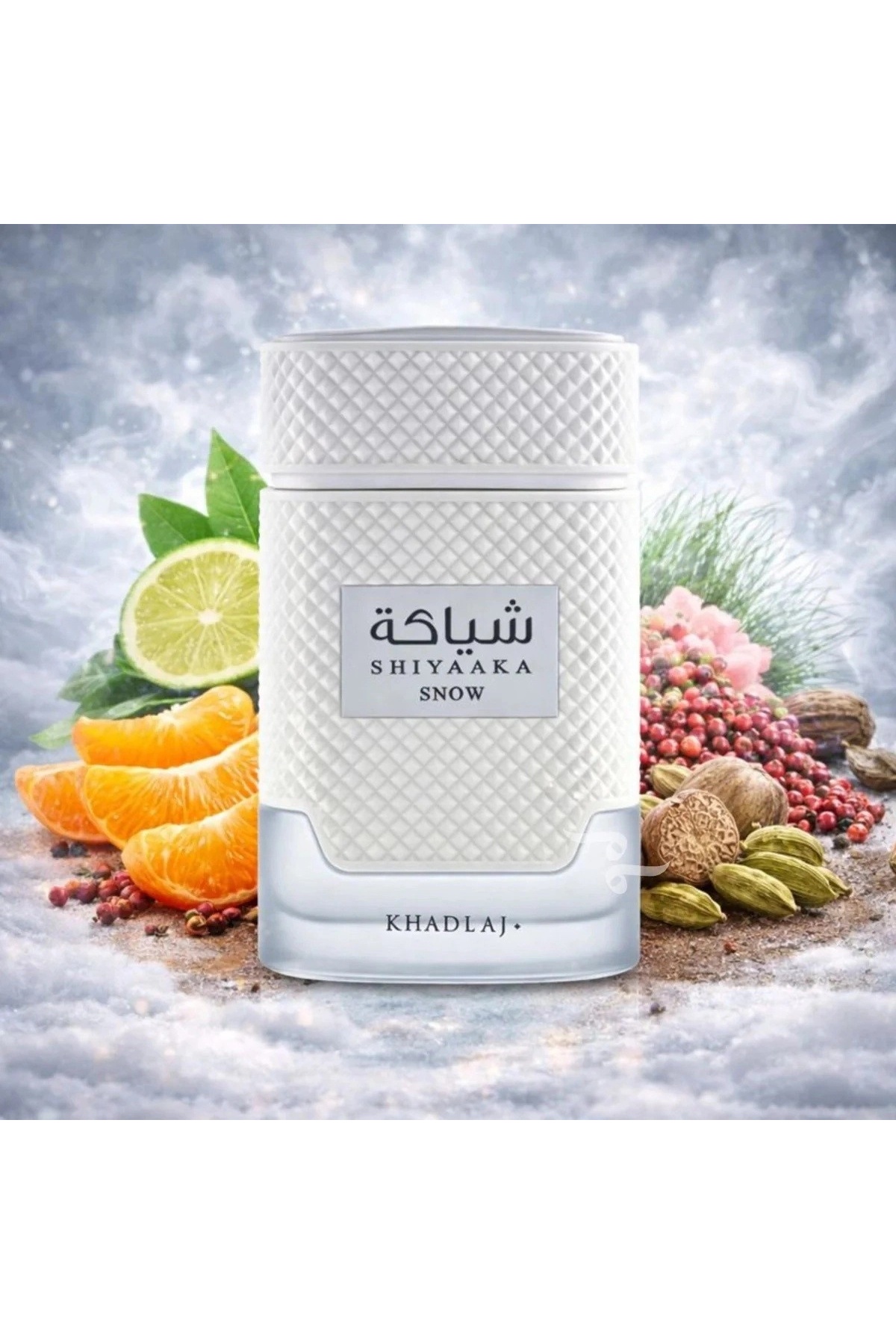 Khadlaj Shiyaaka Snow, Eau de Parfum, Men, 100 ml, 100 ml- Trendyol