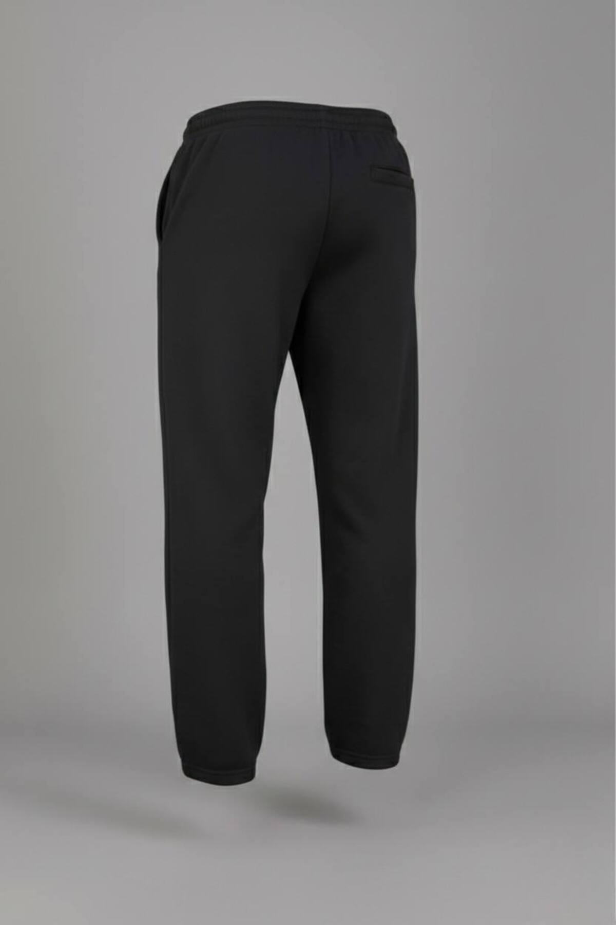 STOCX  3 İplik Şardonlu Baggy Fit Düz Paça Eşofman Altı - Görsel 6