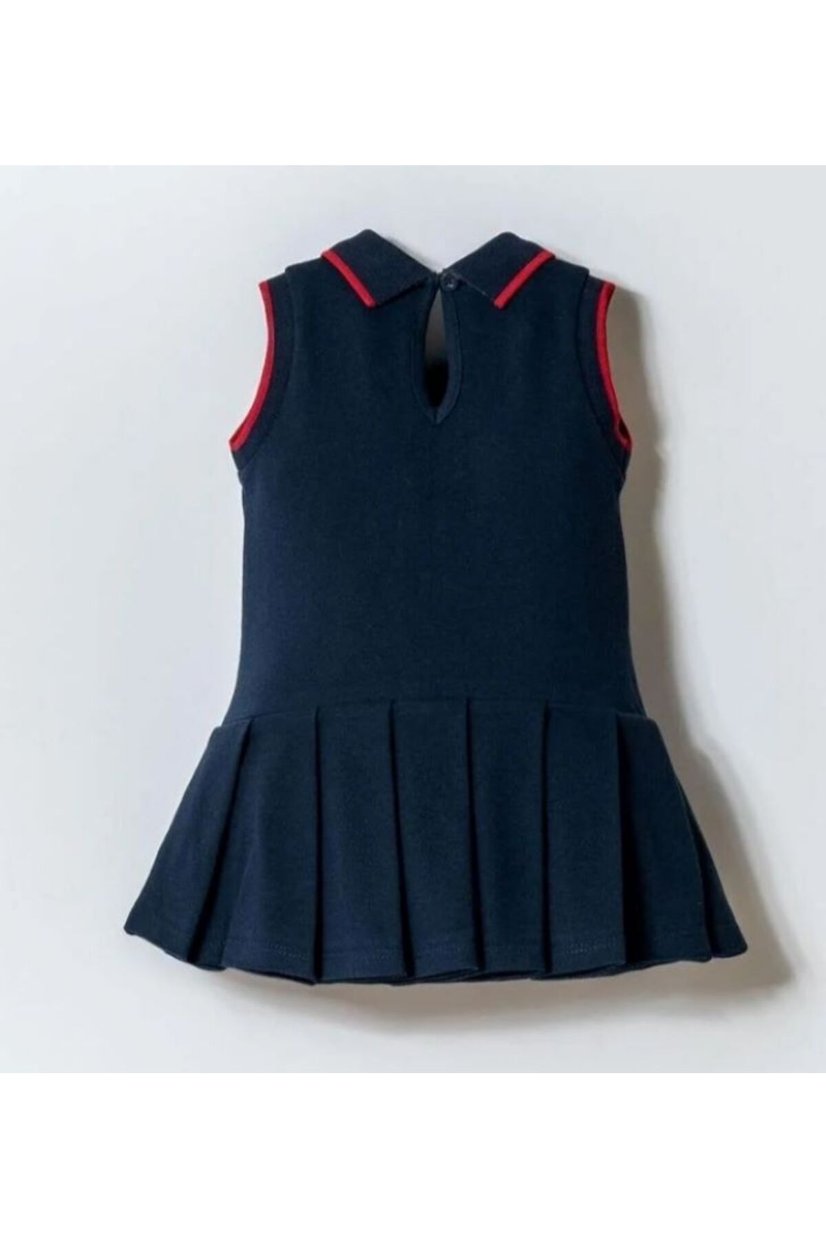 U.S. Polo Assn. KIZ BEBEK KOLSUZ POLO YAKA PİKE %100 PAMUK ELBİSE fotoğrafı 2 (önizleme)