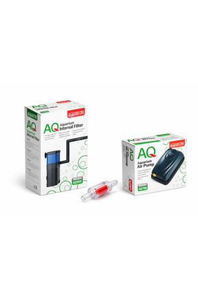 chittoshop AKVARYUM HAVA MOTORU VE İÇ FİLTRE ** CHECK VALF HEDİYELİ