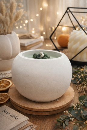 shop Beton Mum - Kokulu - Beyaz Renk