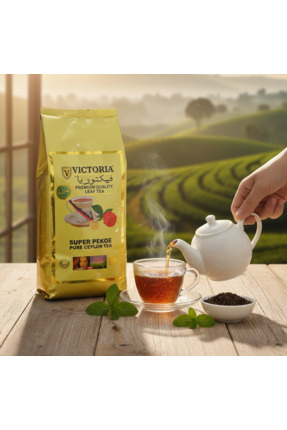 Victoria Premium Quality Leaf Tea - Super Pekoe Siyah Çay 800 gr