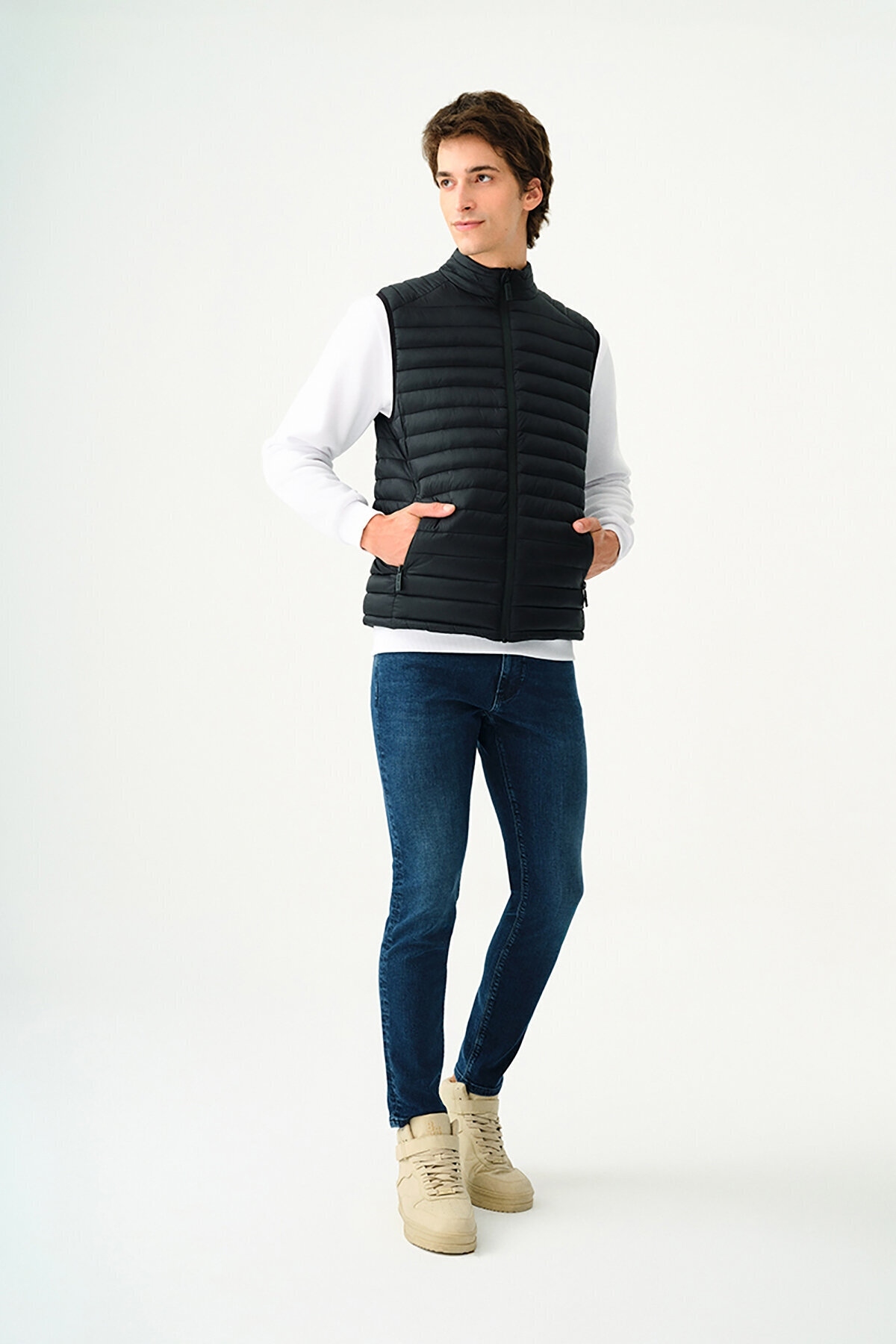Loft Erkek Yelek Lf2033222 BLACK görsel 6