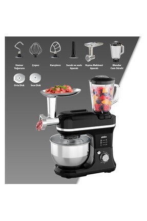 AyrStore sinbo SMX-2772 – 1200W, 5L Çelik Hazneli, Hamur Yoğurma, Kıyma Makin...