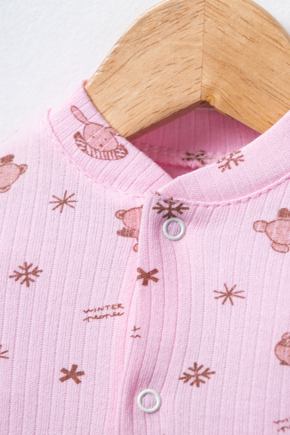 ENİA BABY Kız Bebek Pamuklu Yenidoğan 5 Parça Hastane Çıkış Seti 0-3 Ay fotoğrafı 5 (önizleme)