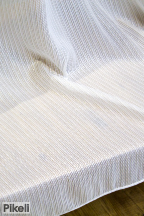 Pikeli Altın Işıltılı Gold Simli Tül Perde - 1x3 Sık Pile - Profesyonel Dikim