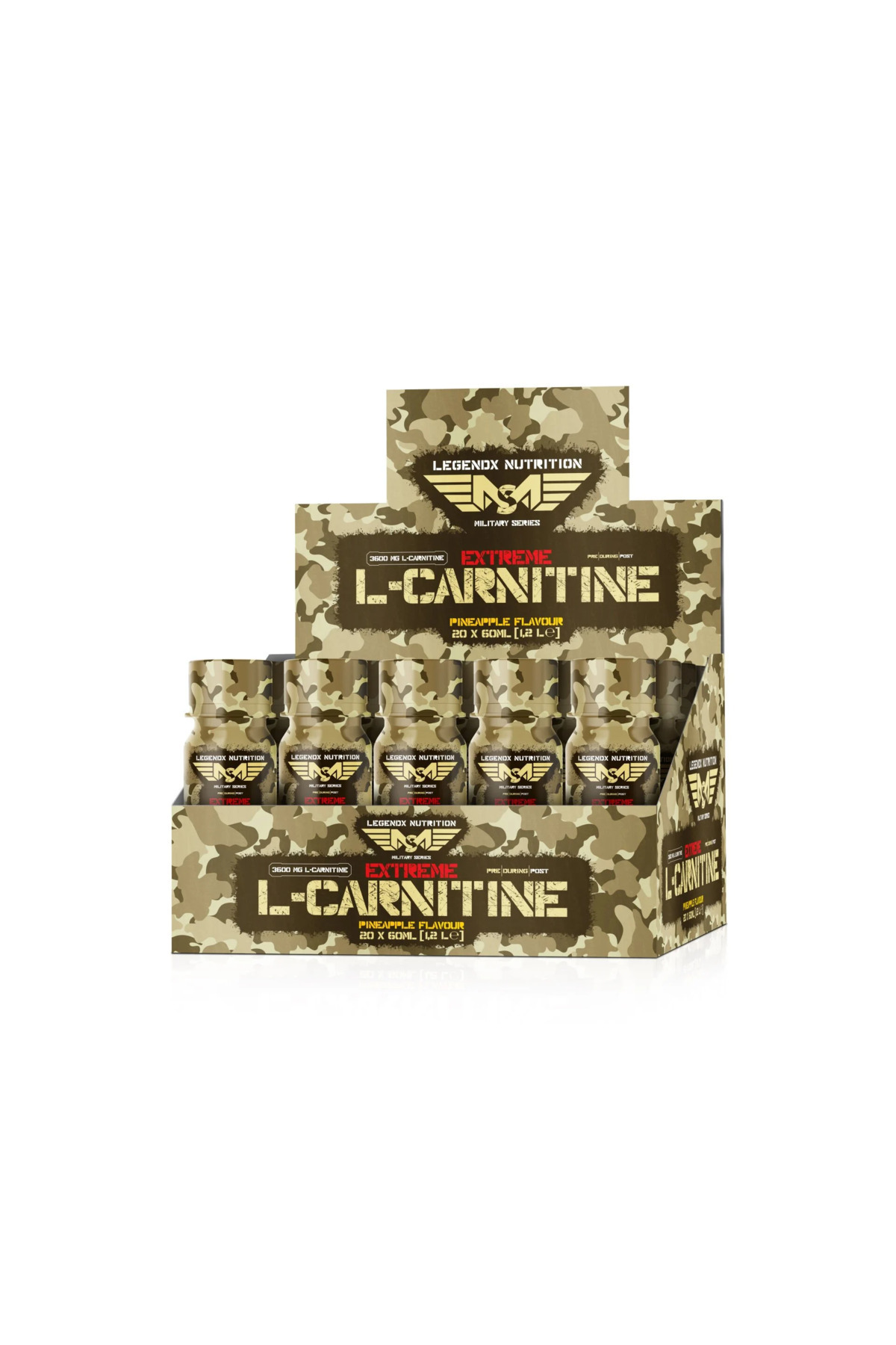 LEGEND-X NUTRITION LEGEND X THERMO 3600MG L-CARNİTİNE 20 x 60 ml