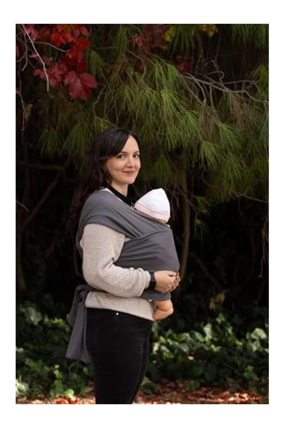 markentegra %100 Pamuk Bebek Taşıma Şalı fotoğrafı 3 (önizleme)