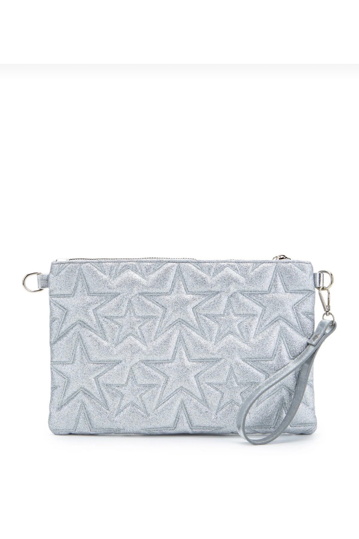 MyleeButik Yıldız Nakışlı Star Kadın Kapitone Portföy El Çantası & Clutch