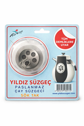 miras home Demlik İçi Sök Tak Çay Süzgeci, Dayanıklı ve Pratik Paslanmaz Çeli...