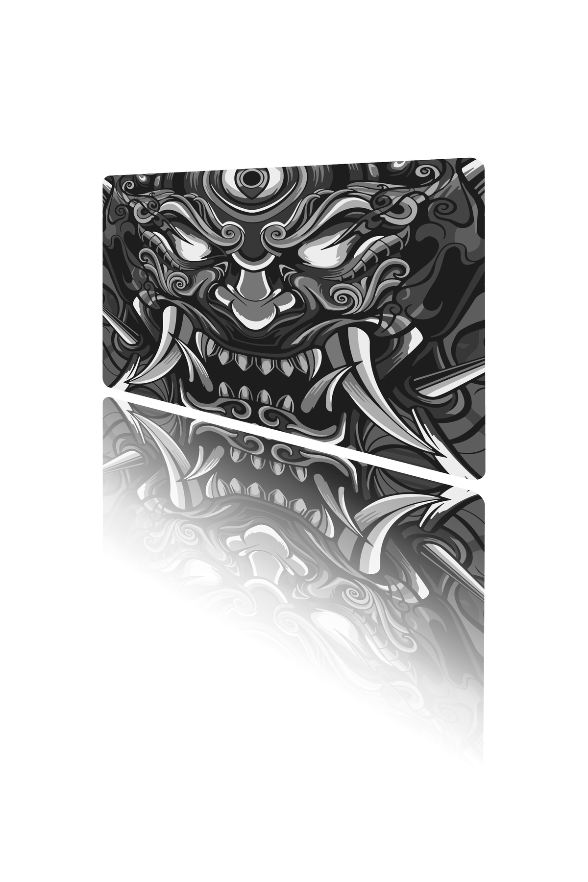 İnfernal Oni Gaming Oyuncu XL Mouse Pad Kaydırmaz Dikişli Mousepad 480x400x3 Mm Dikişli Premium Model