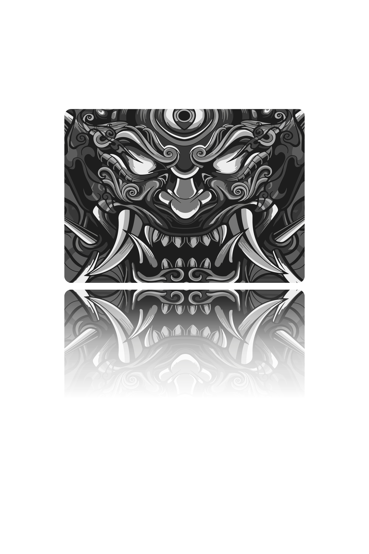 İnfernal Oni Gaming Oyuncu XL Mouse Pad Kaydırmaz Dikişli Mousepad 480x400x3 Mm Dikişli Premium Model