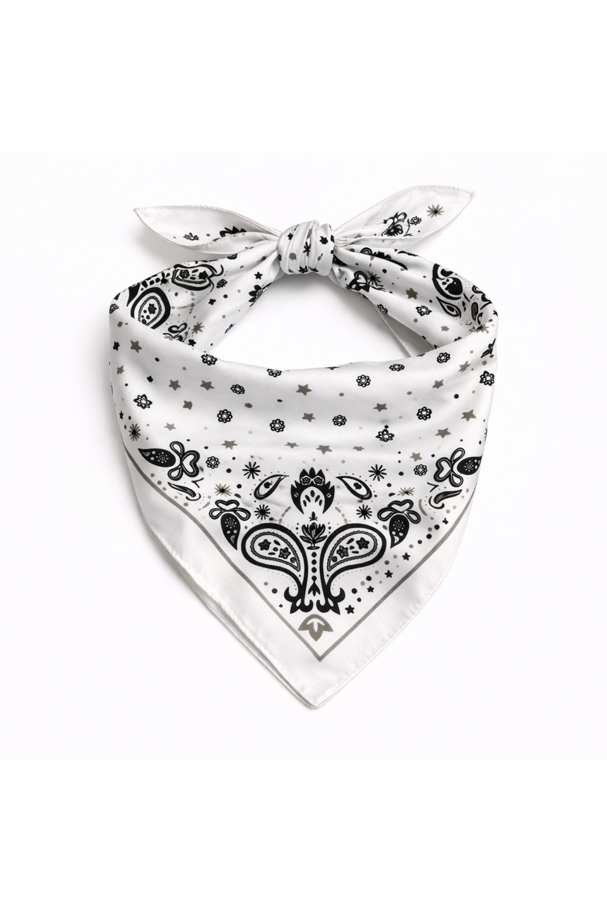 Geometric Pattern Scarf Bandana 50x50cm
