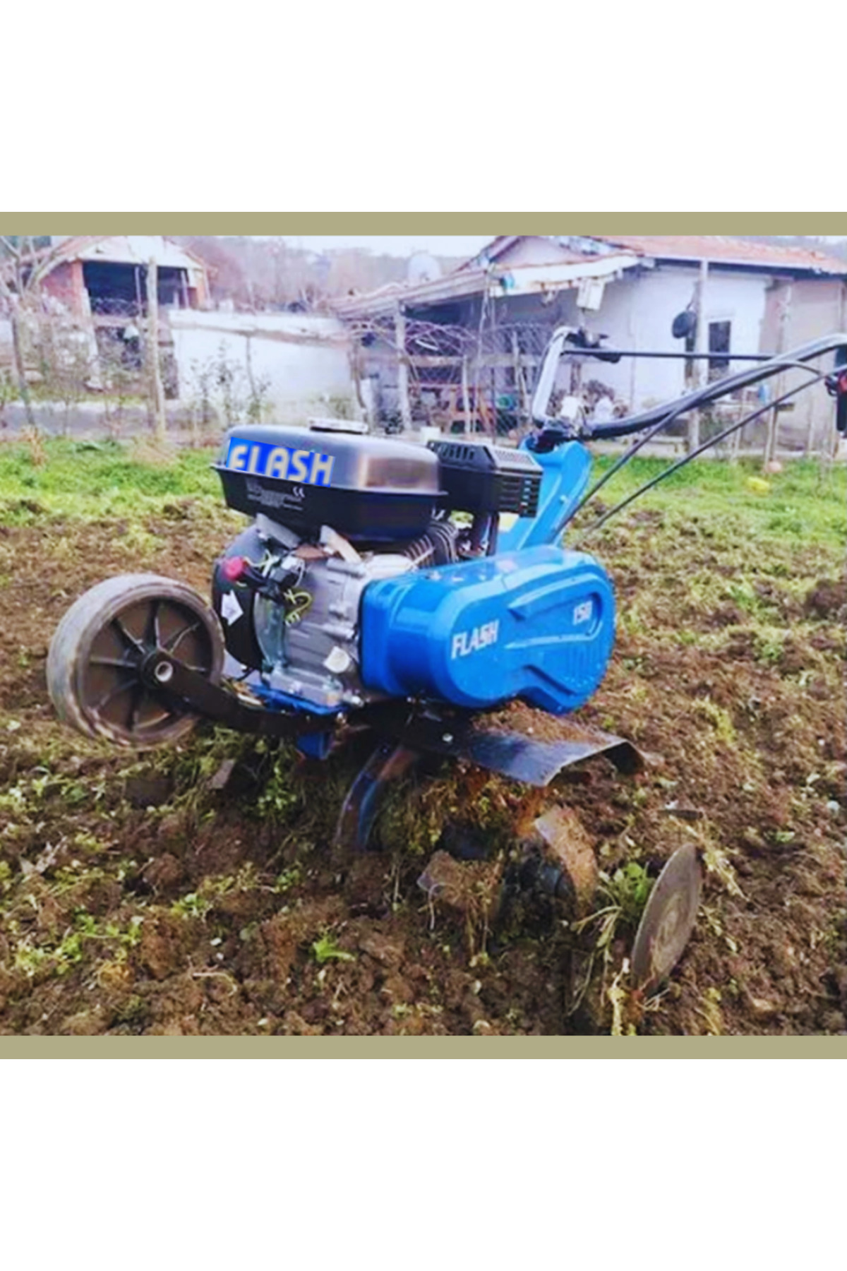 Flash 150 BS CR900 7bg 208cc 90cm 1+1 55kg Benzinli Çapa Makinesi