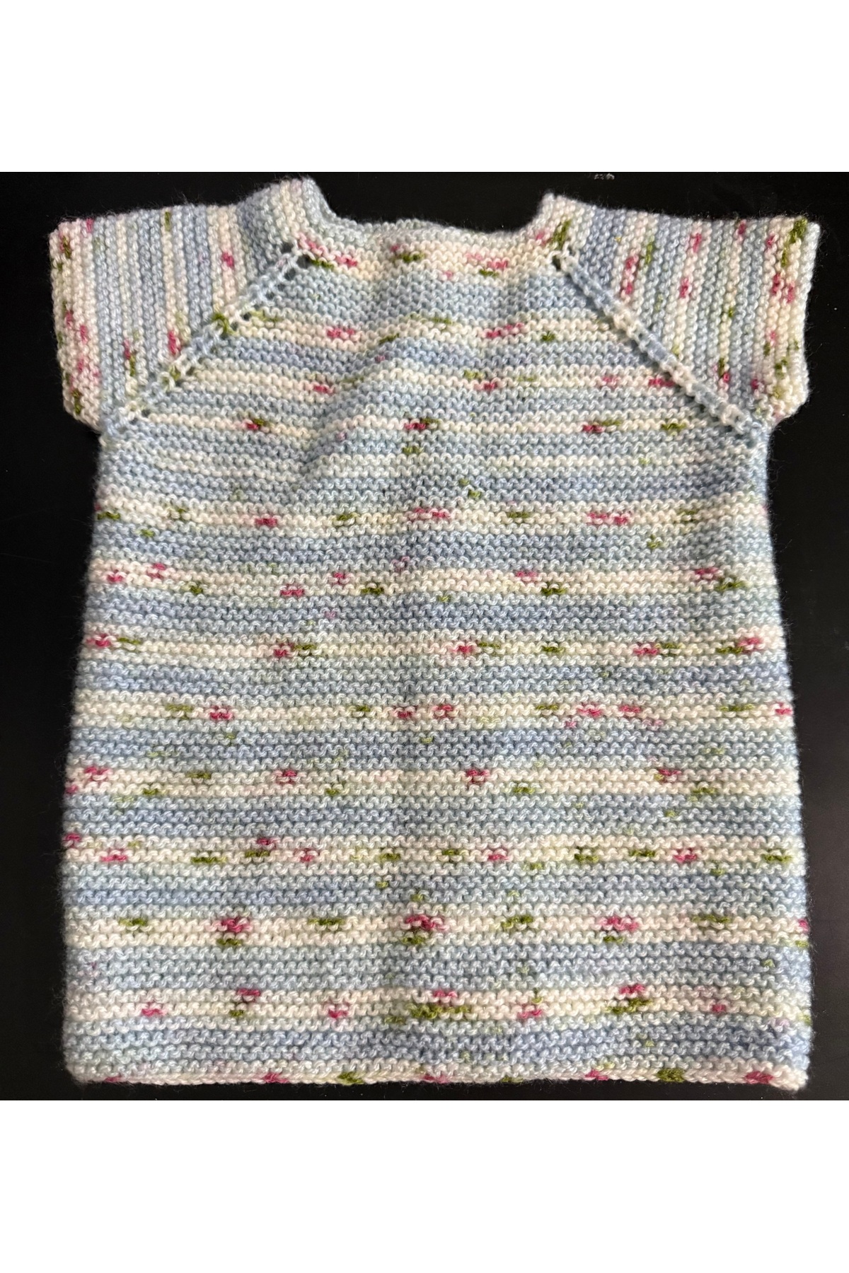 ADA HOME COLLECTION SHOP ÇİZGİLİ BEBEK ÖRGÜ YELEK fotoğrafı 3 (önizleme)