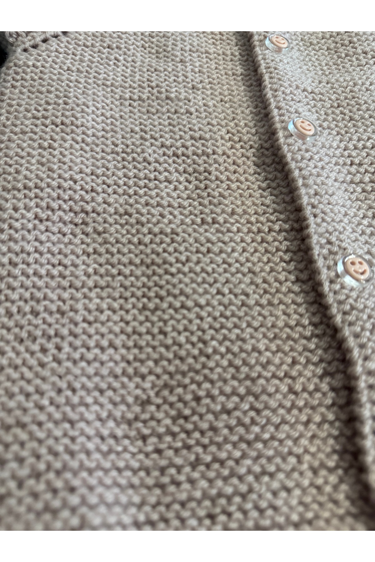 ADA HOME COLLECTION SHOP BEBEK ÖRGÜ YELEK GRİ fotoğrafı 3 (önizleme)