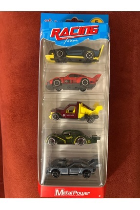 Alloy Models Vardem RACİNG TEAM 5 Adet metal araba