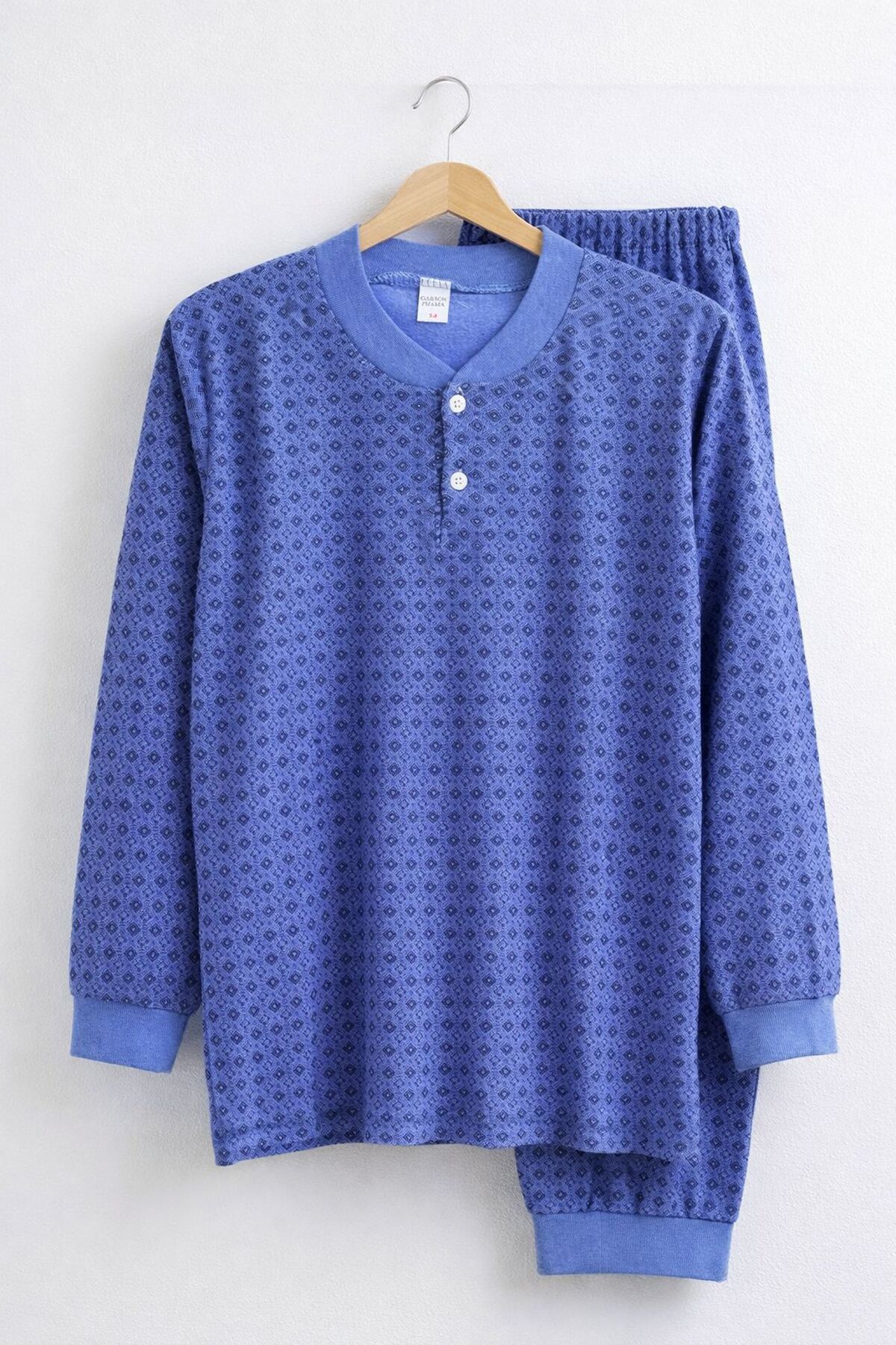 DİAMOND OUTLET Erkek Çocuk Pamuklu Pijama Takımı 5-14 Yaş – Uzun Kollu Rahat Uyku Seti fotoğrafı 3 (önizleme)