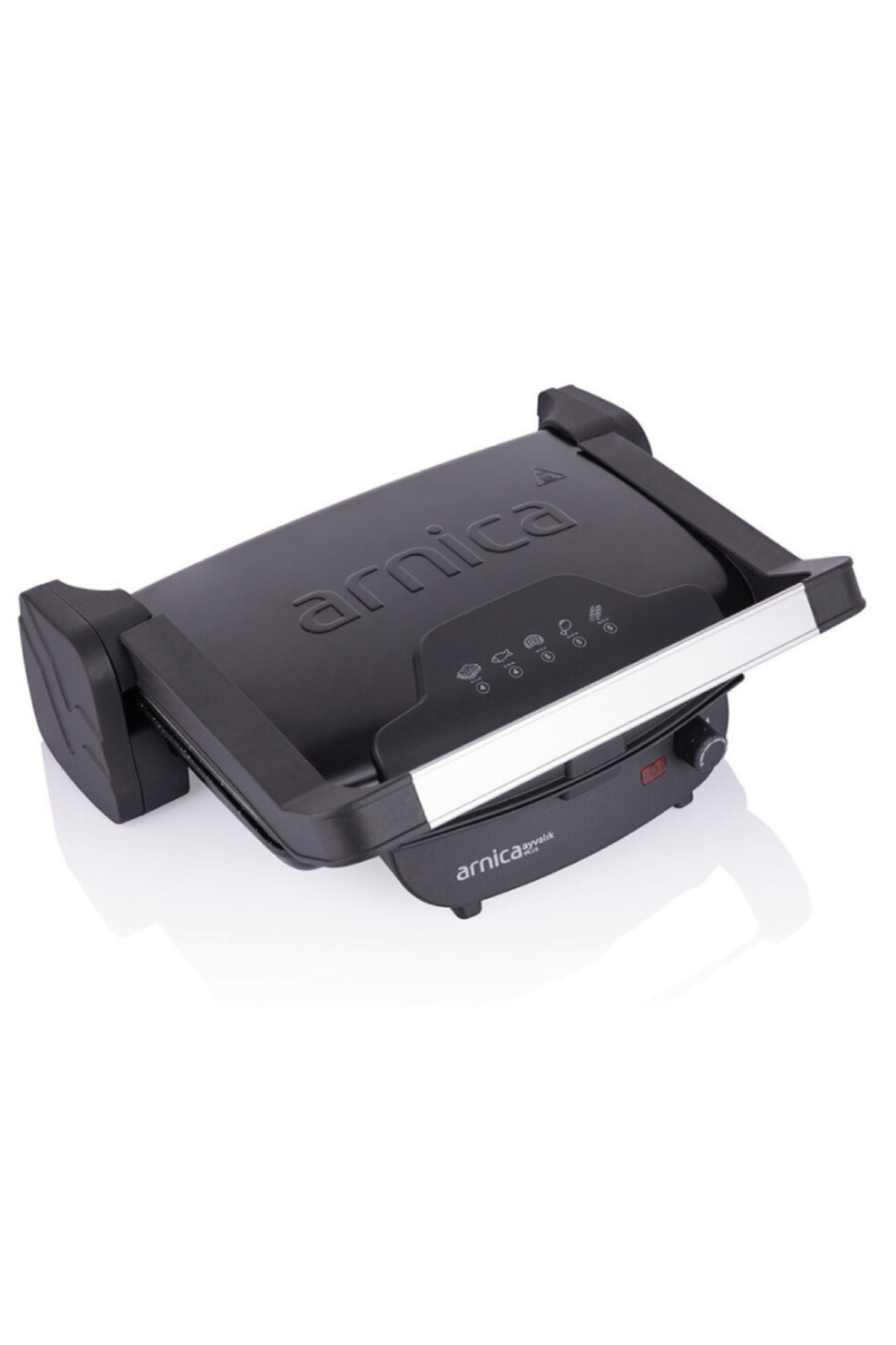 Arnica Ayvalık Plus Siyah Tost Makinesi Siyah GH26400