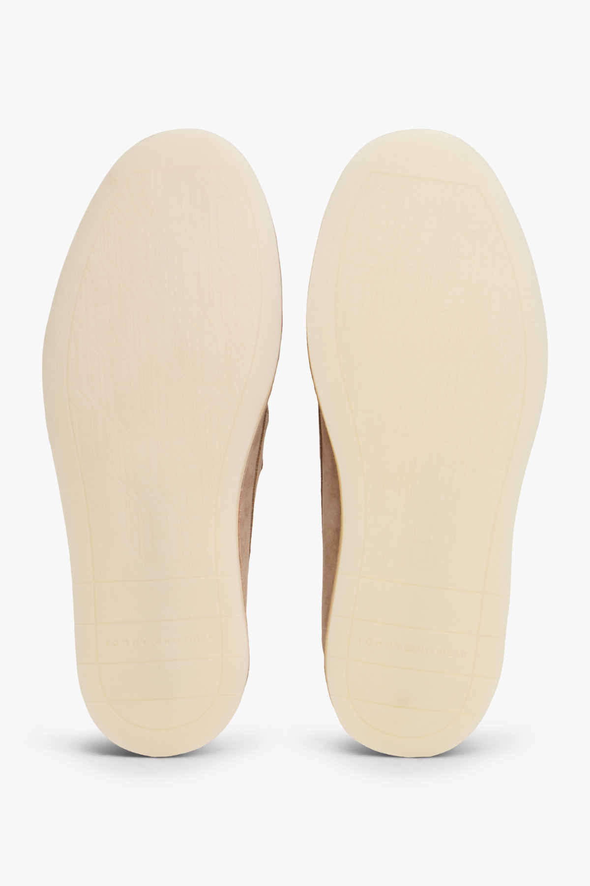 Tommy Hilfiger Erkek Dikişli Bej Süet Loafer görsel 7