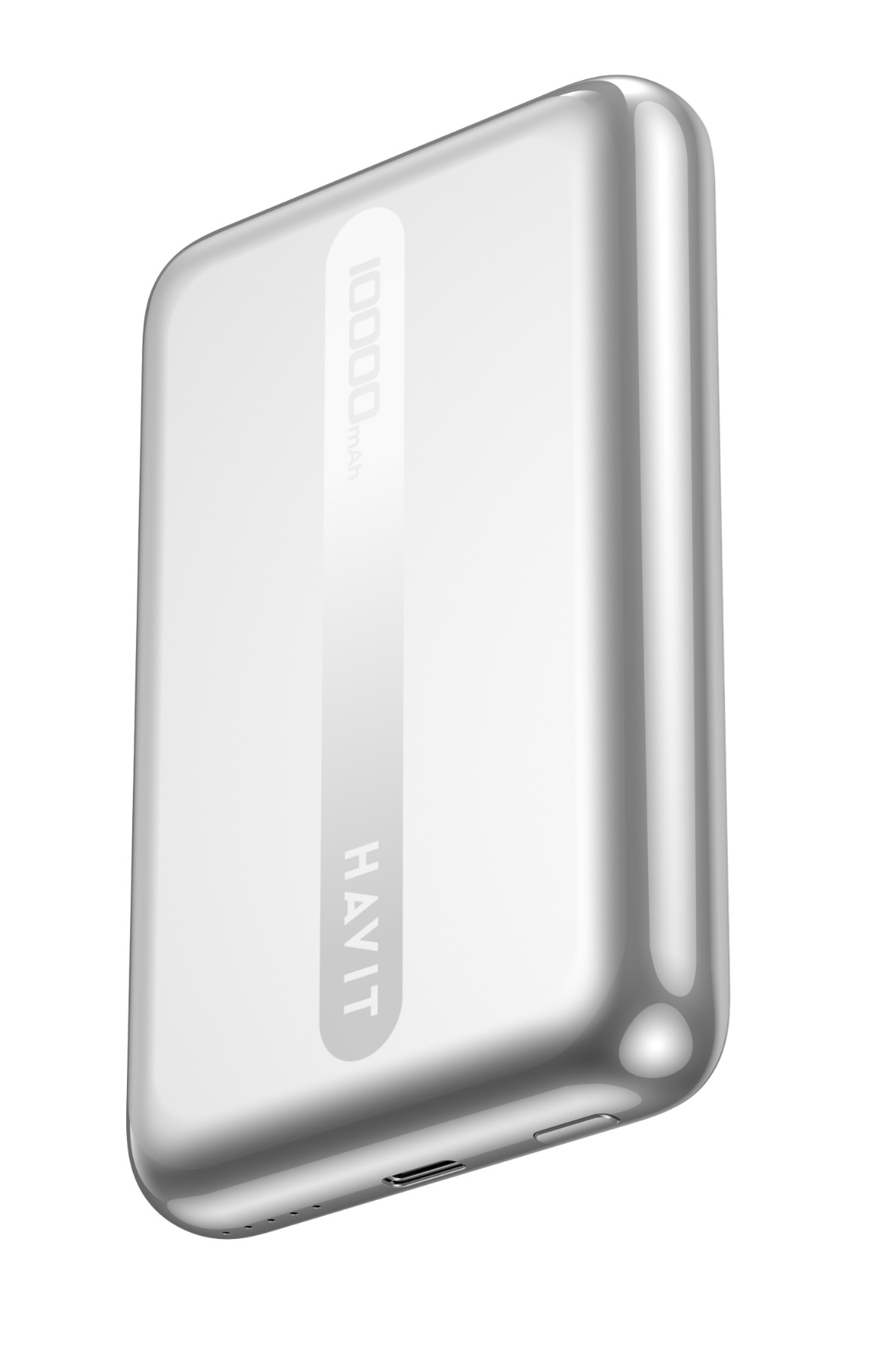 PB5246 10,000mAh Magsafe 15W Fast Magnetic Wireless Powerbank Slim Iphone Compatible - Gray