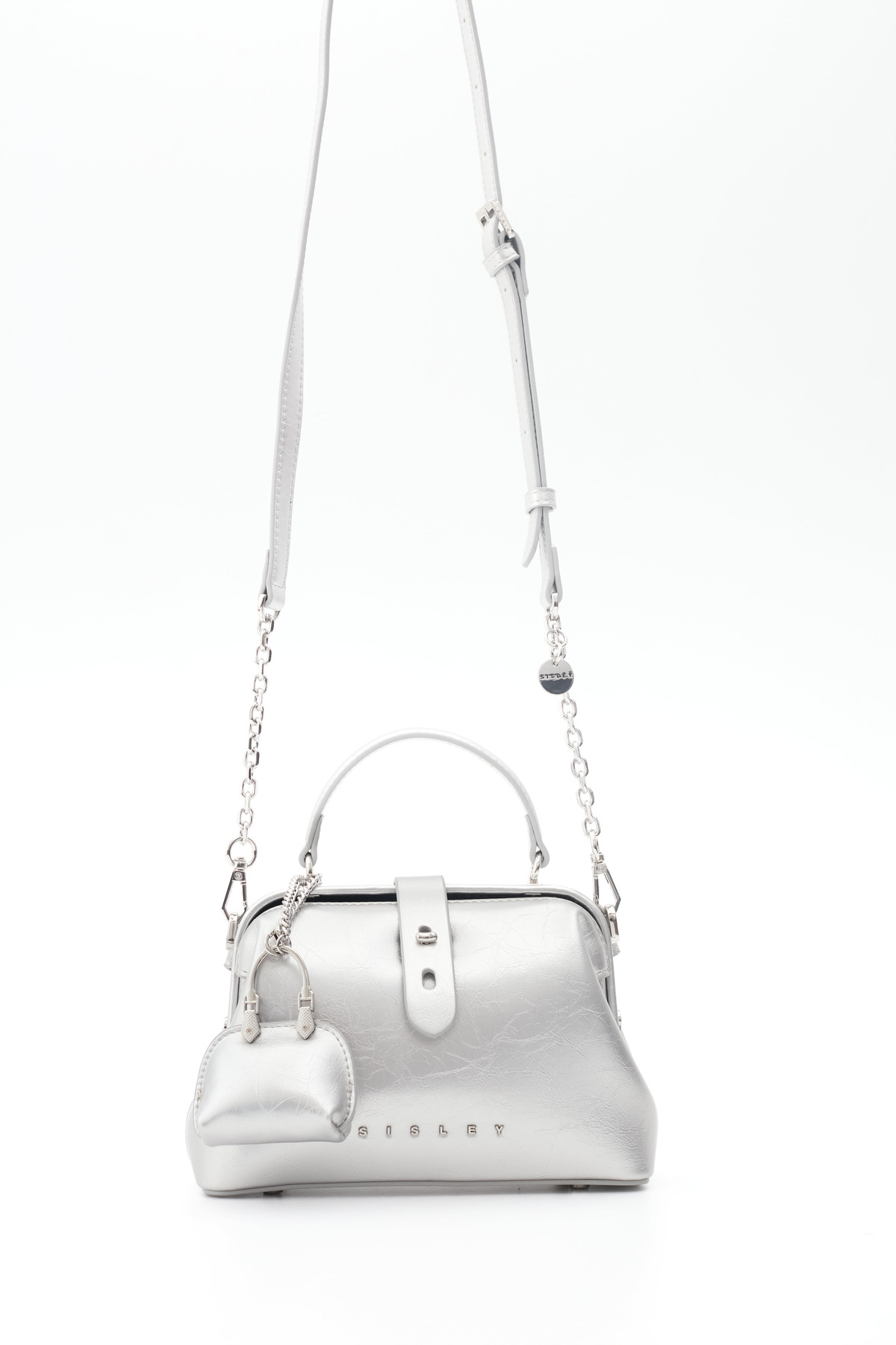 WOMEN 'S SLEEVE BAG SILVER SLY388