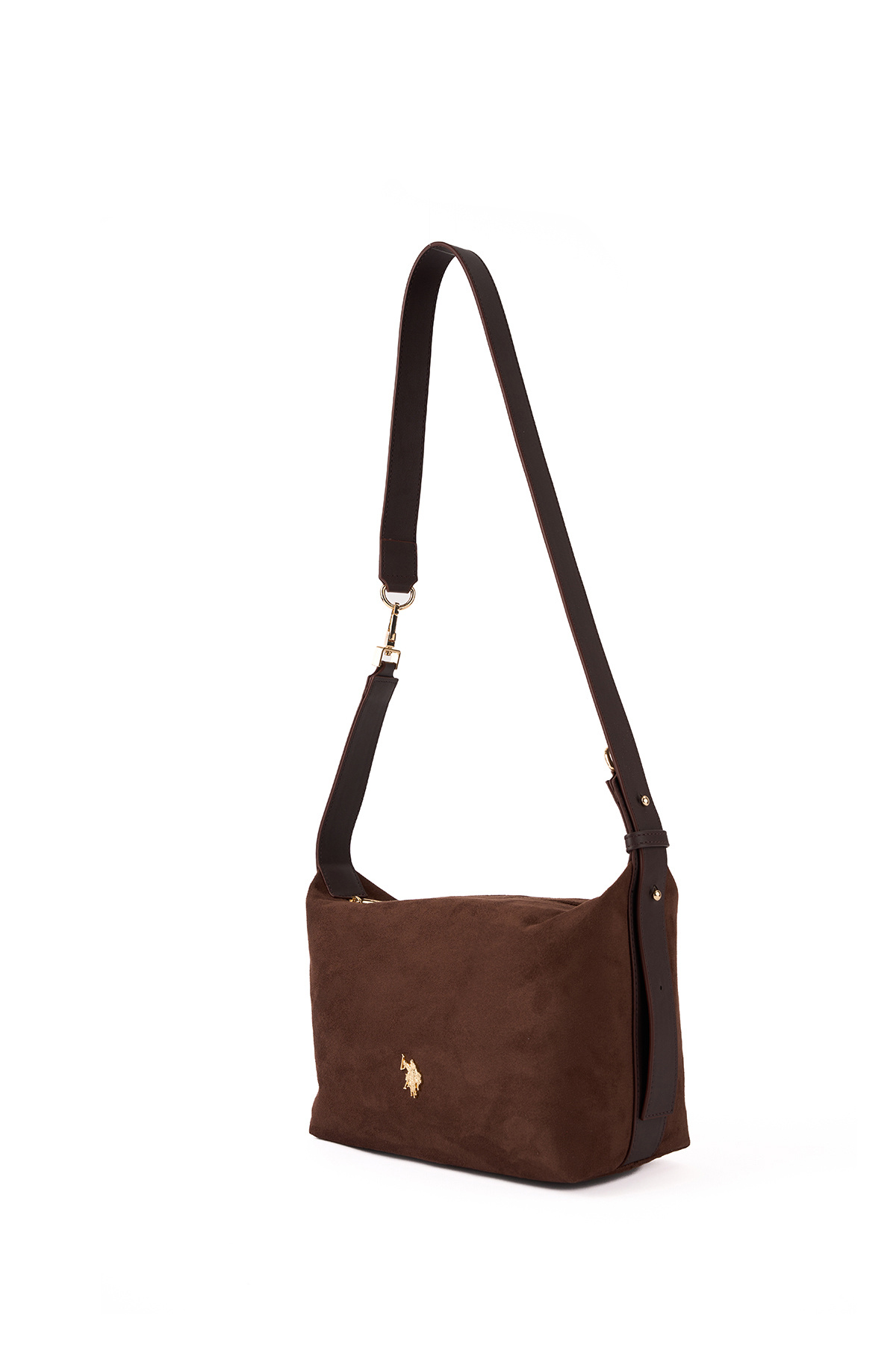 U.S. Polo Assn. Kahve-Kahve Kadın Postacı Çantası Us26331 Online Exclusive görsel 3