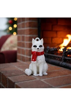 ELROGGY LAB Kar Tilkisi Çok Amaçlı Charm Anahtarlık – Kış Koleksiyonu Çanta &...