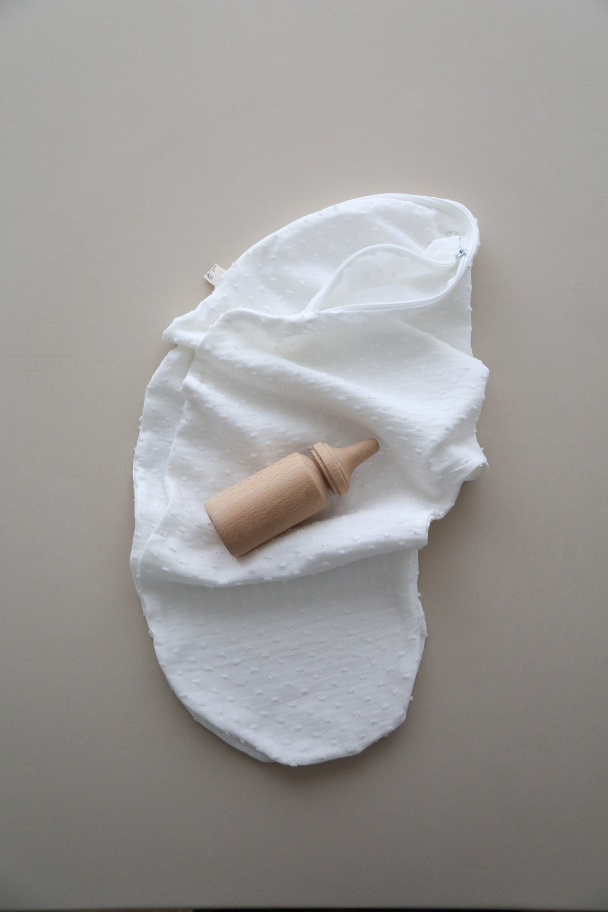 BabyKAR Ponponlu Emzirme Yastığı Kılıfı – Çıkarılabilir %100 Pamuk Müslin Yedek Kılıf Beyaz fotoğrafı 4 (önizleme)