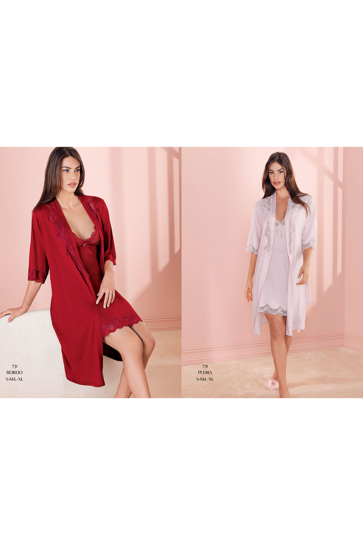 Espuar 731 Penye 3'lü Pijama Takımı