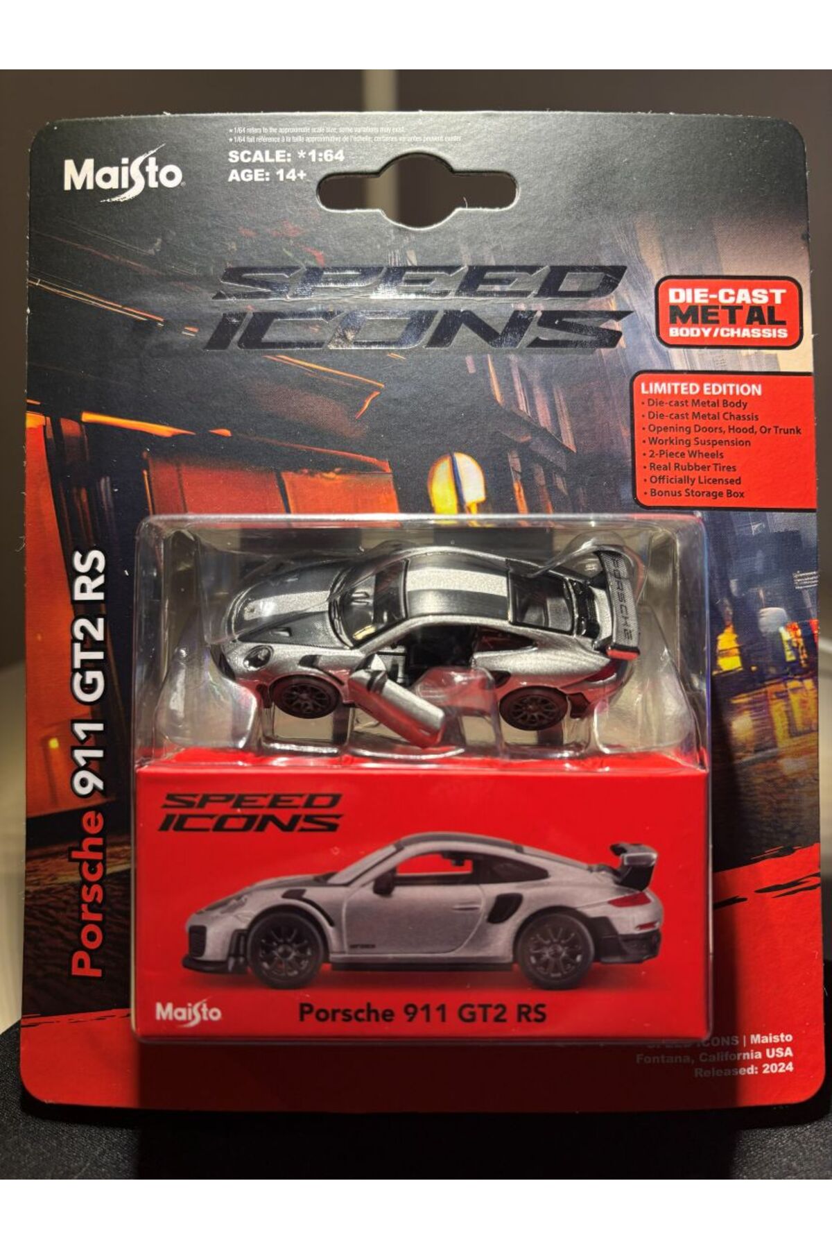 Porsche 911 GT2 RS ミニカー　世界限定1911個 Maisto Porsche 911 GT2 RS - Fiyatı, Yorumları