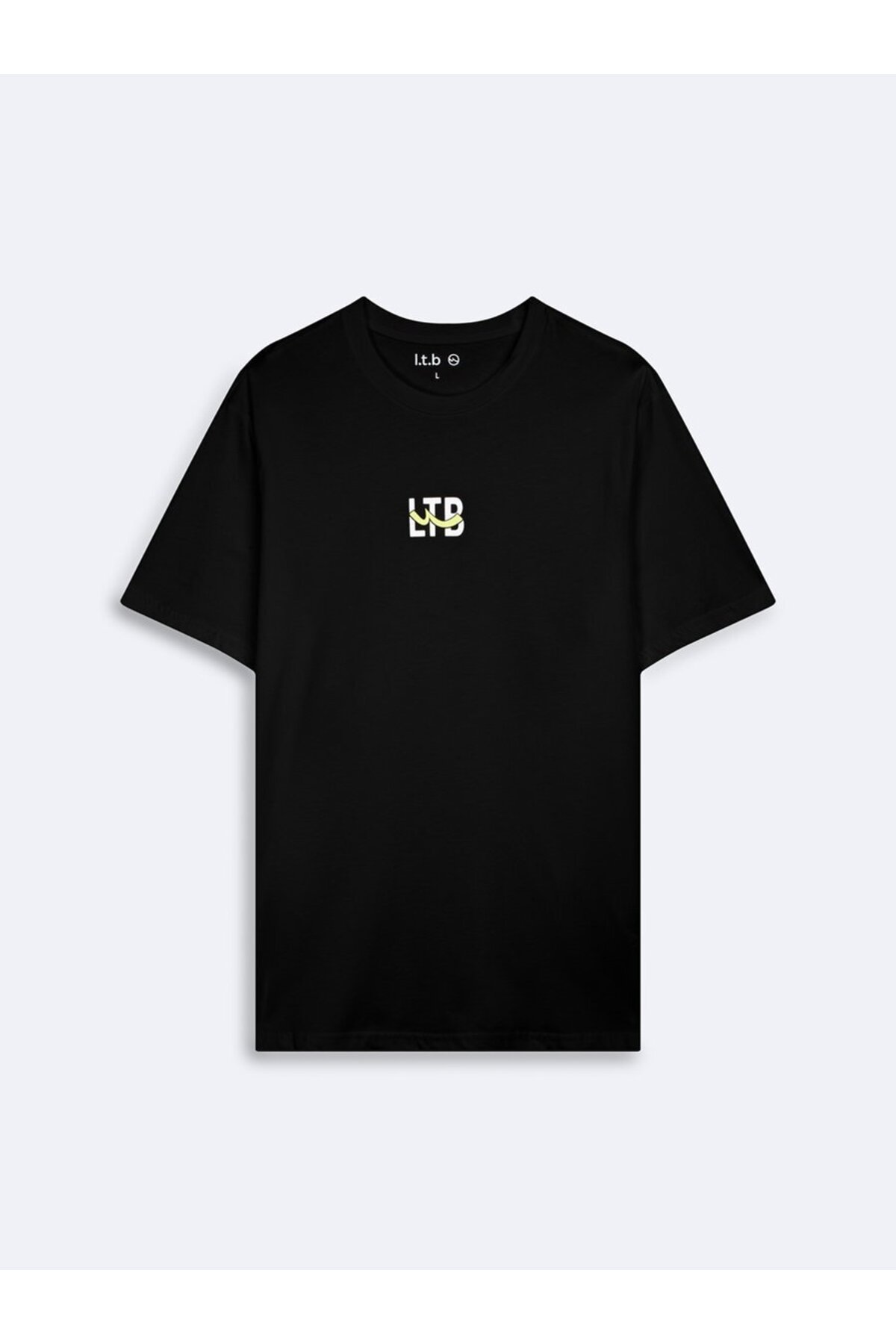 Ltb  Logo Baskılı Siyah T-shırt
