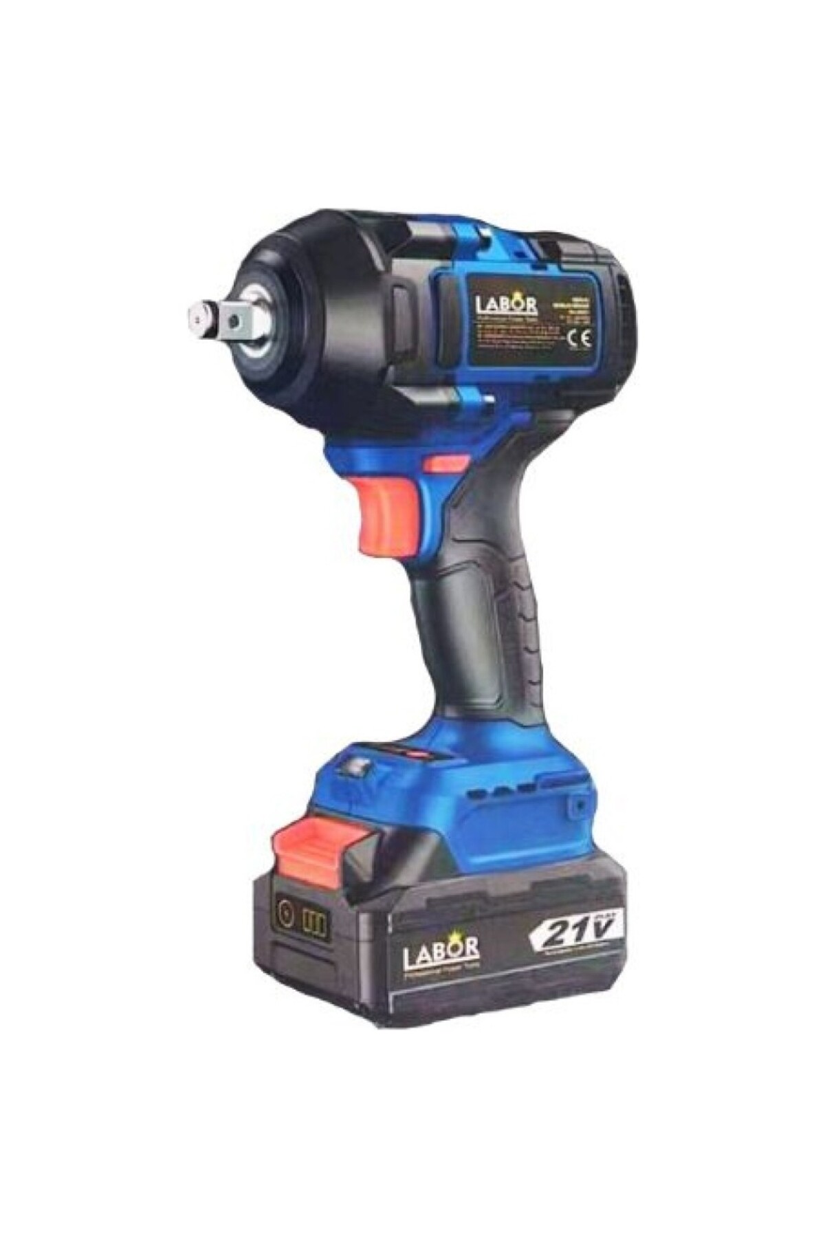 LABOR LBR1300 ŞARJLI SOMUN SÖKME 1300 NM 3/4 1300 Nm 2 ADET 21V 4