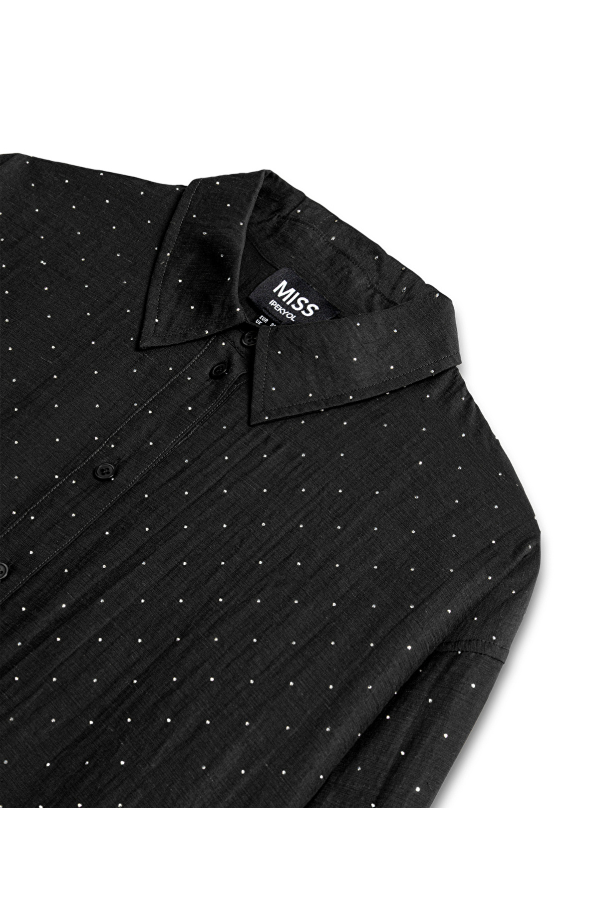 MISS IPEKYOL  Hotfix baskılı gömlek - Görsel 4
