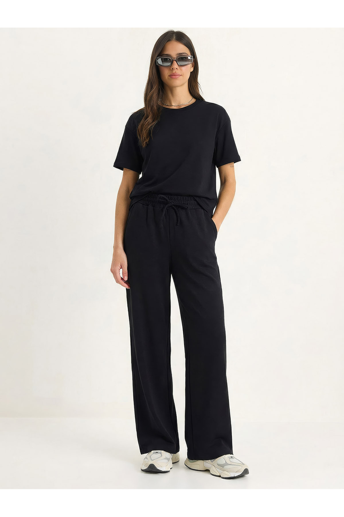 Women's Casual Flexible Modal Bottom-Top Set 6126 60283949