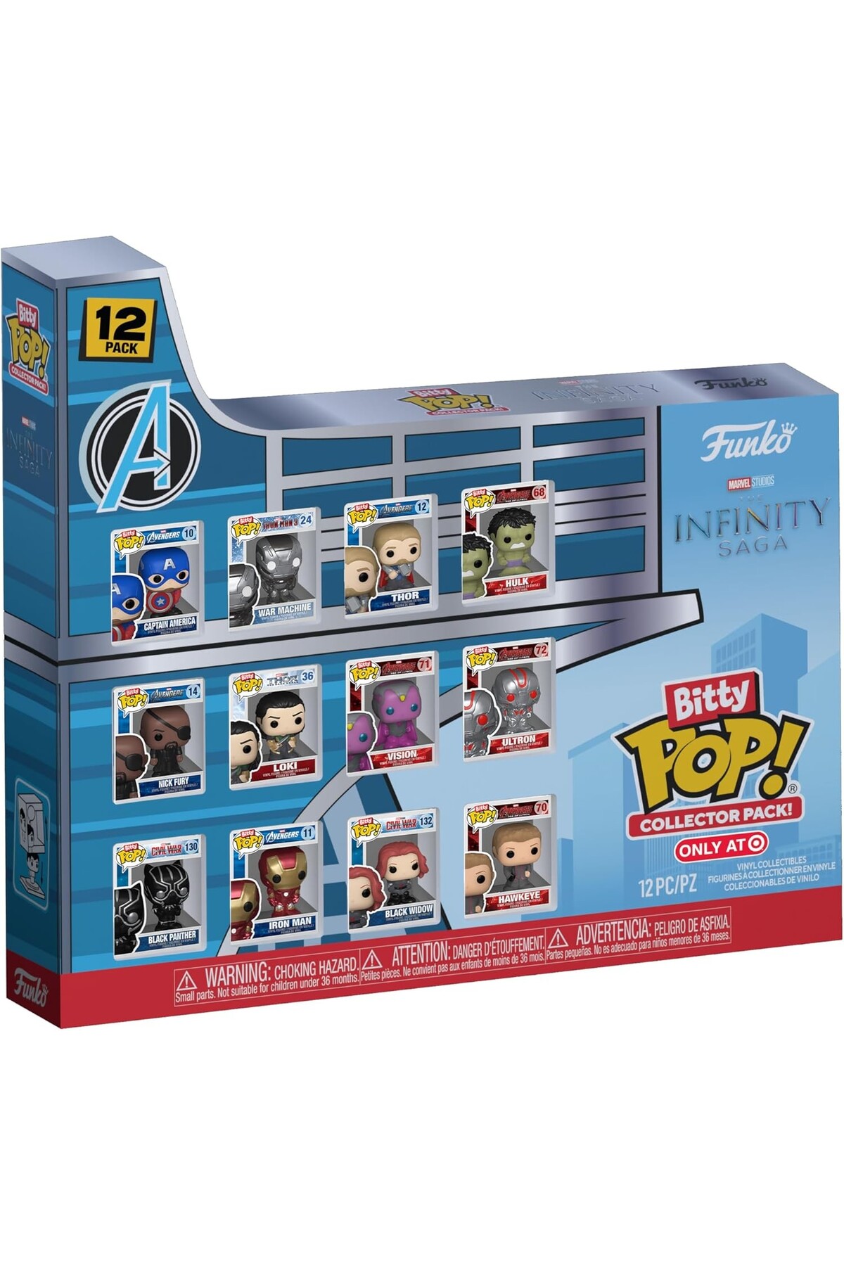 FUNKO POP! MARVEL AVENGERS まとめ売り Funko Bitty POP Marvel Infinity Saga Avengers Bitty 12-Pack Mini