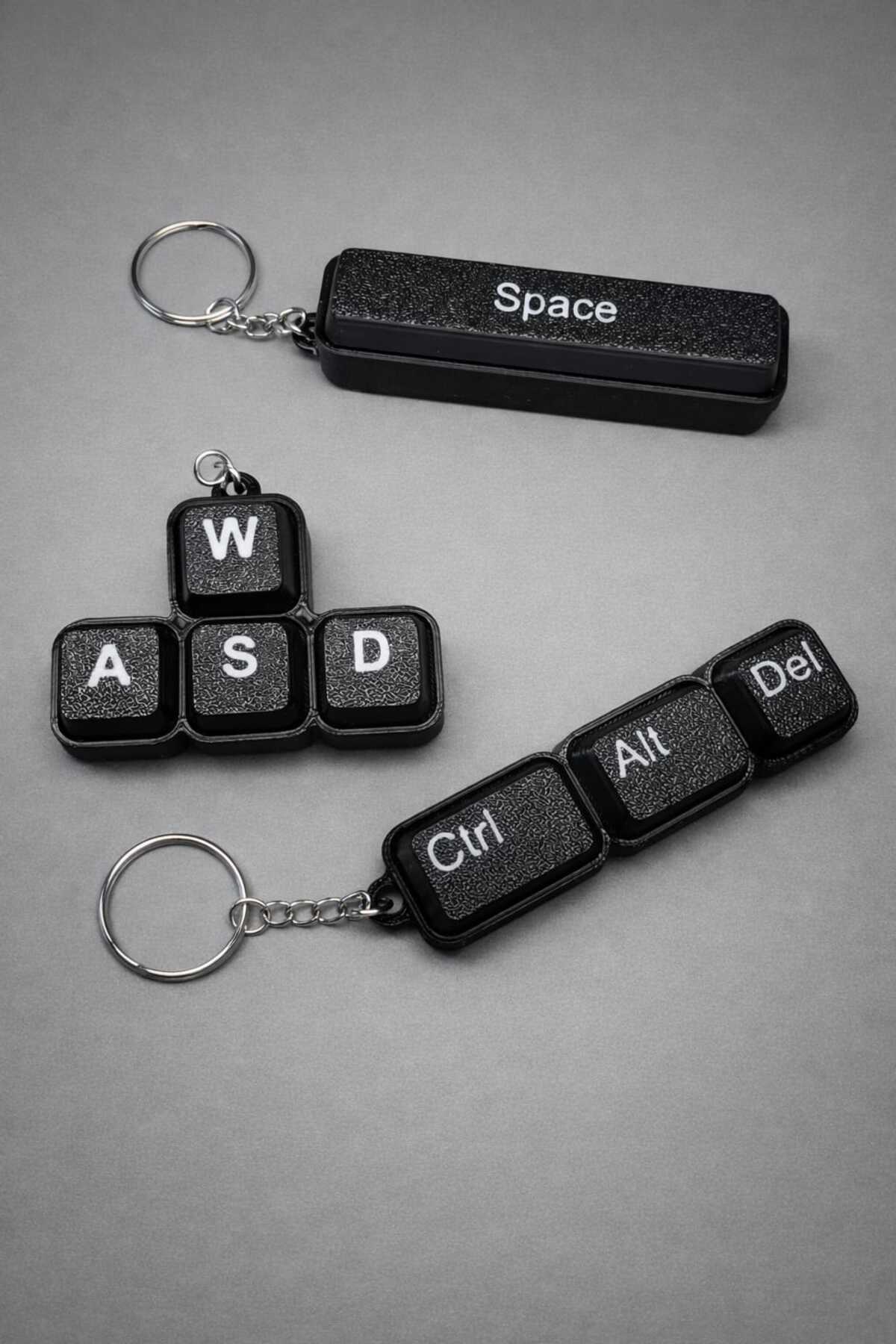 Moshu Design WASD Blue Switch Anahtarlık 100'lü / Çanta Süsü Charm