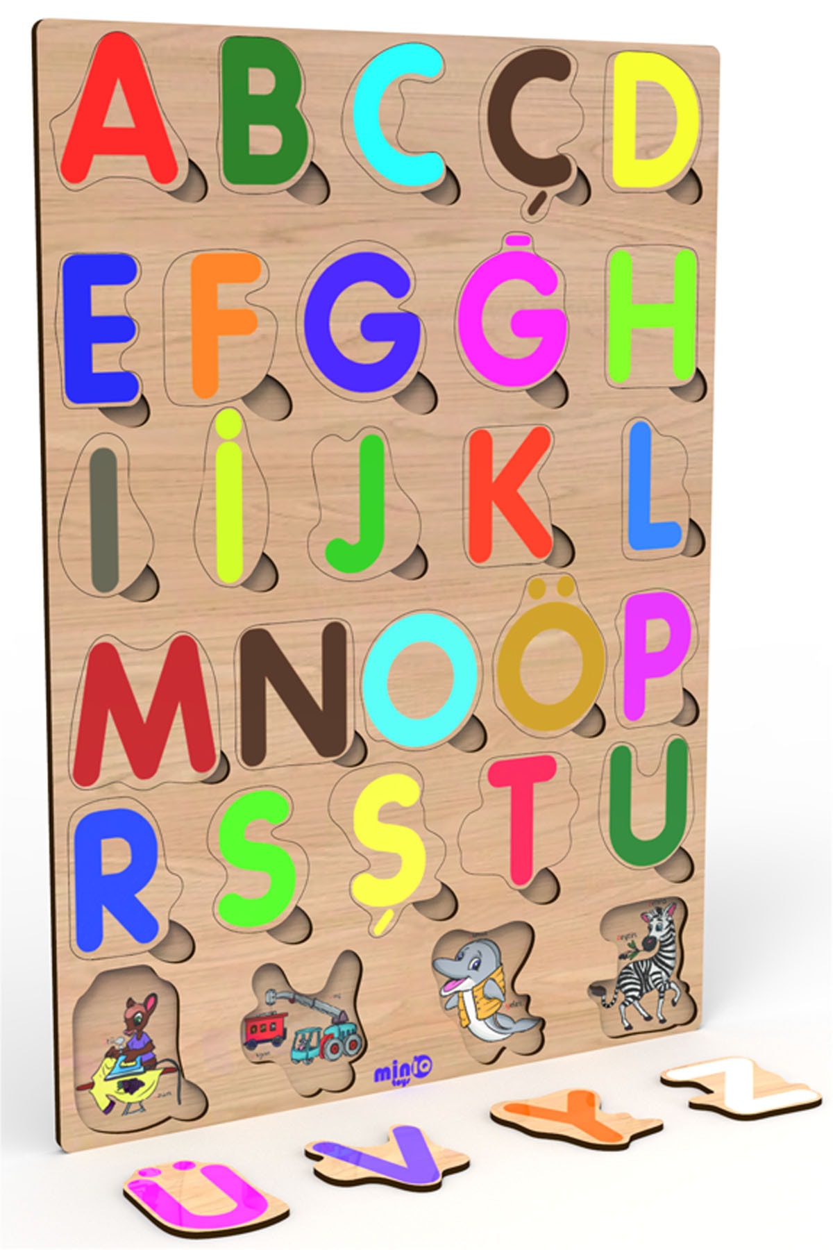 minİQ toys Alfabe 29 Harf fotoğrafı 5 (önizleme)