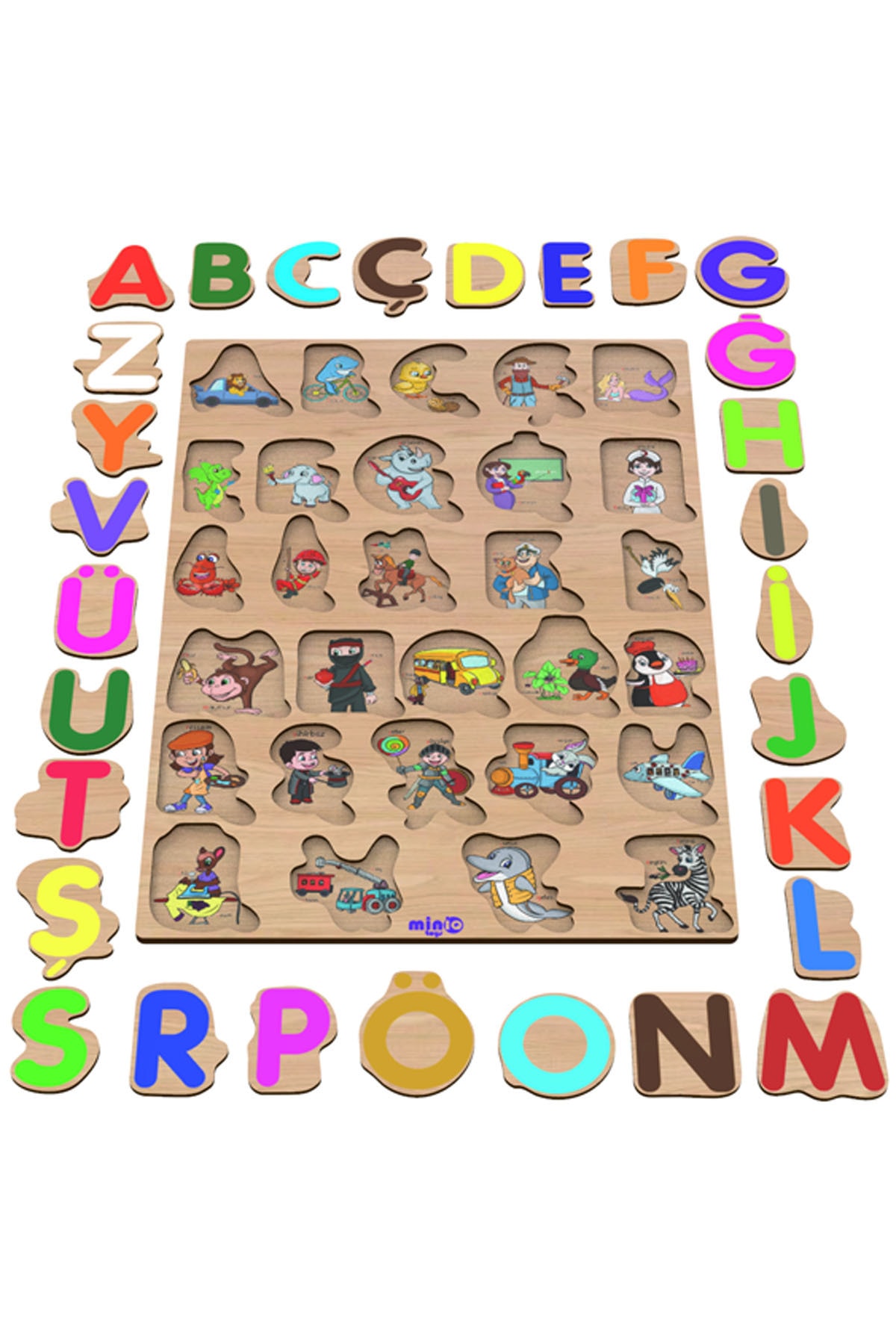 minİQ toys Alfabe 29 Harf fotoğrafı 6 (önizleme)