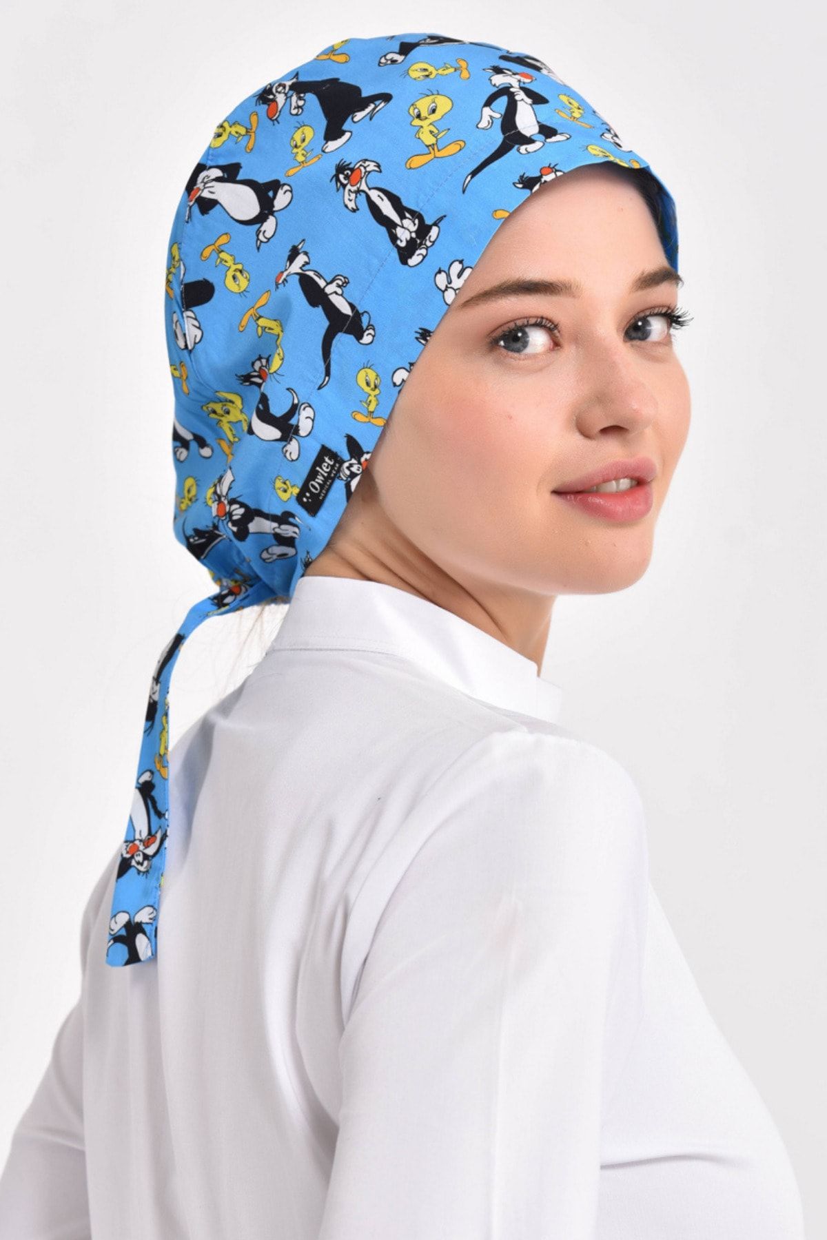 Owlet Medikal-Hijab Bone with Sylvester and Tweety Figures 4