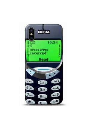 Iphone X-xs Nokia 3310 Tasarımlı Telefon Kılıfı-retro8 mars135217