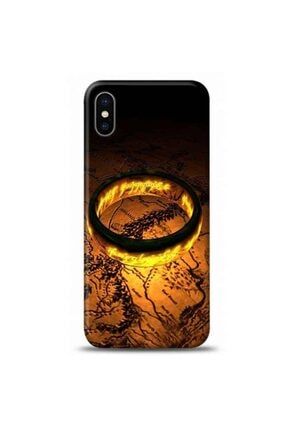 Iphone X Lord Of The Rings Yüzüklerin Efendisi Tasarımlı Telefon Kılıfı-lotr24 mars128859
