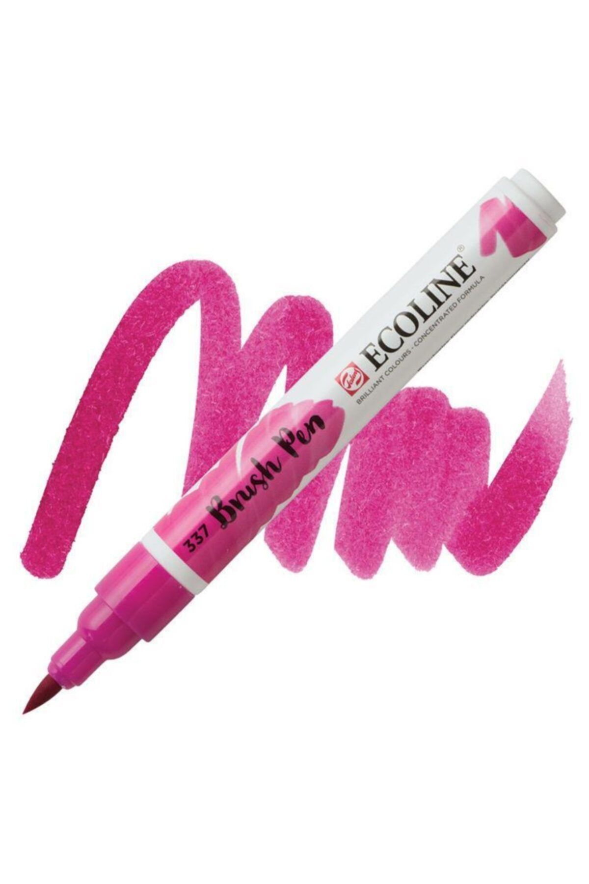 Talens-Ecoline Brush Pen Brush Tip Pen 337 Magenta 2